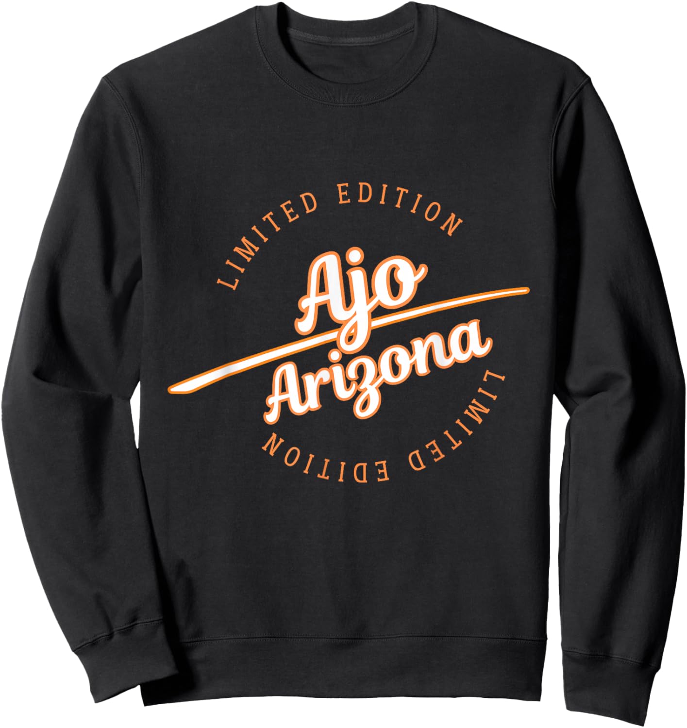 Retro Athletic Ajo AZ Apparel Sweatshirt - Sweatshirt | Black