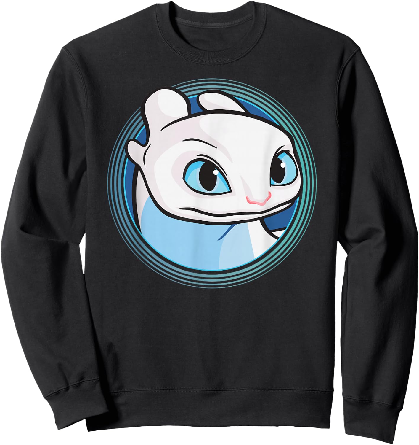 How to Train Your Dragon 3 Light Rage Head Sweatshirt - Sweatshirt | Black