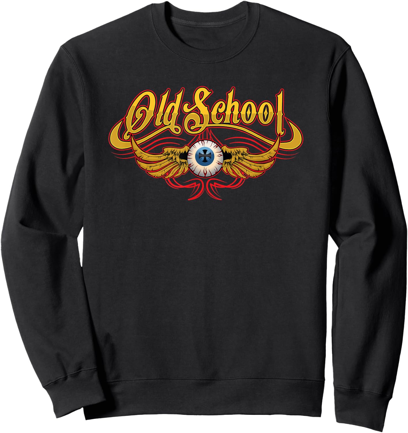 Vintage Old school Rat rod Muscle car Sweatshirt - Sweatshirt | Black