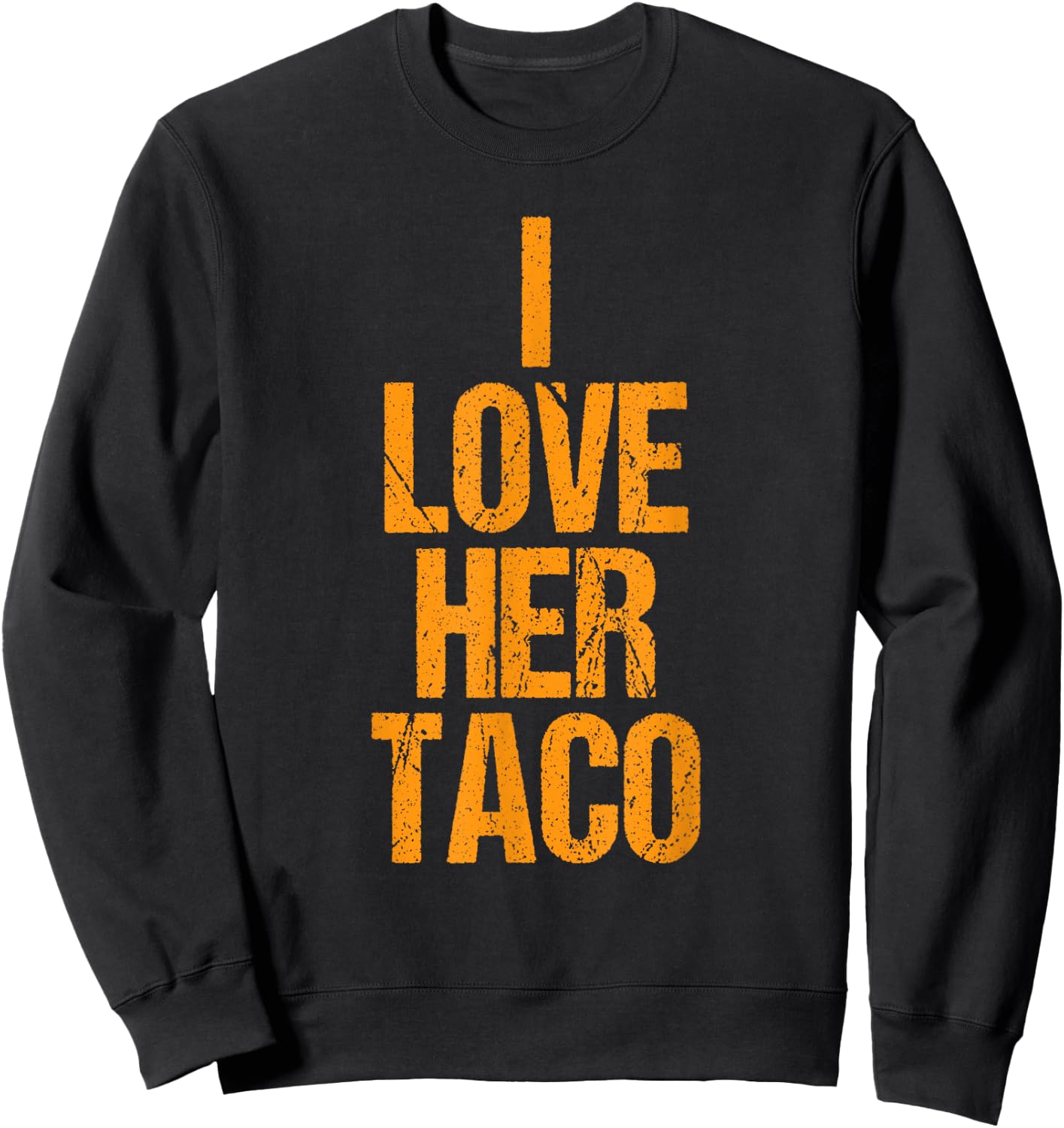 Sausage Taco Matching Couple Costumes Halloween Funny Sweatshirt - Sweatshirt | Black