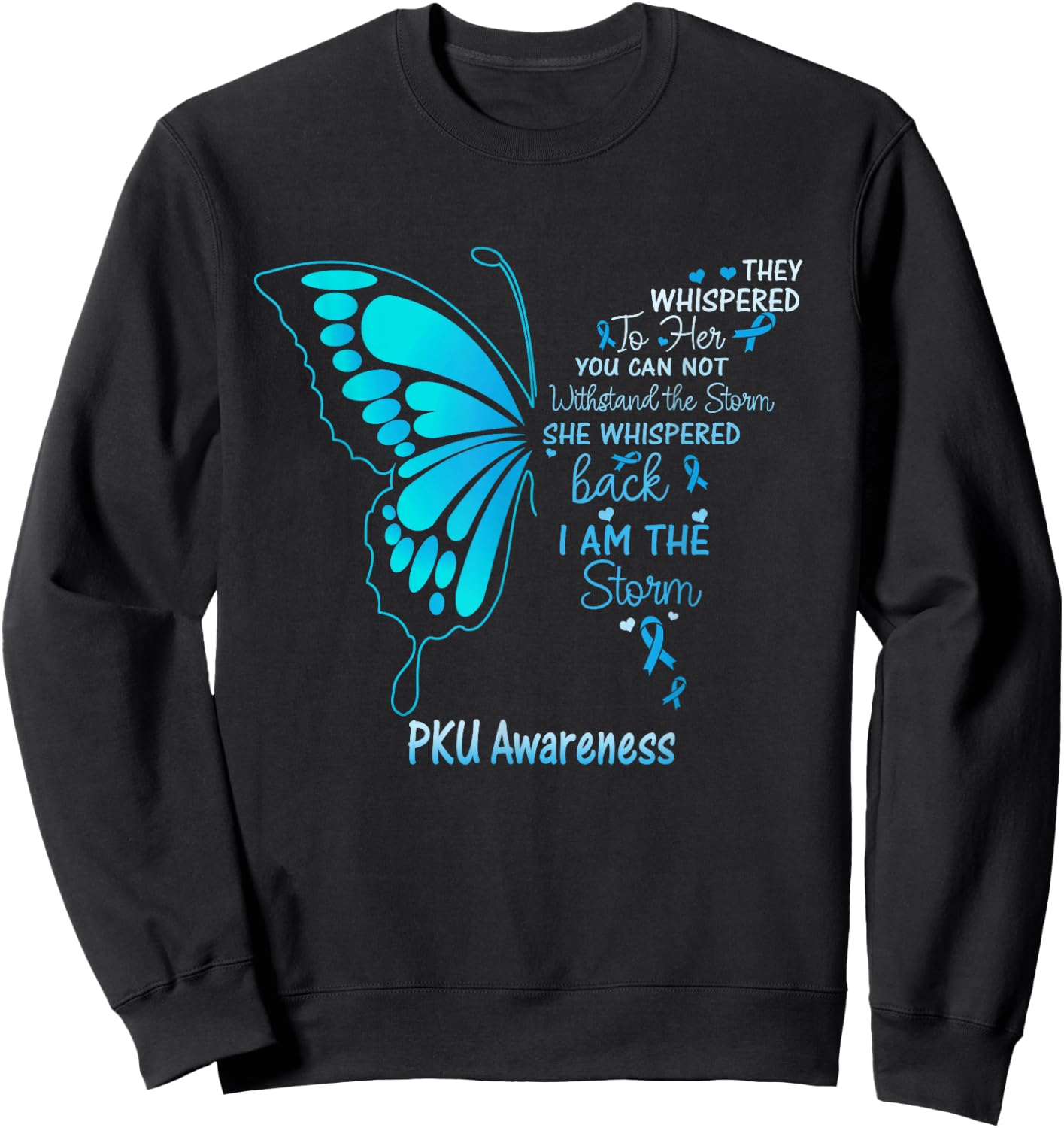 PKU I am the Storm Sweatshirt - Sweatshirt | Black