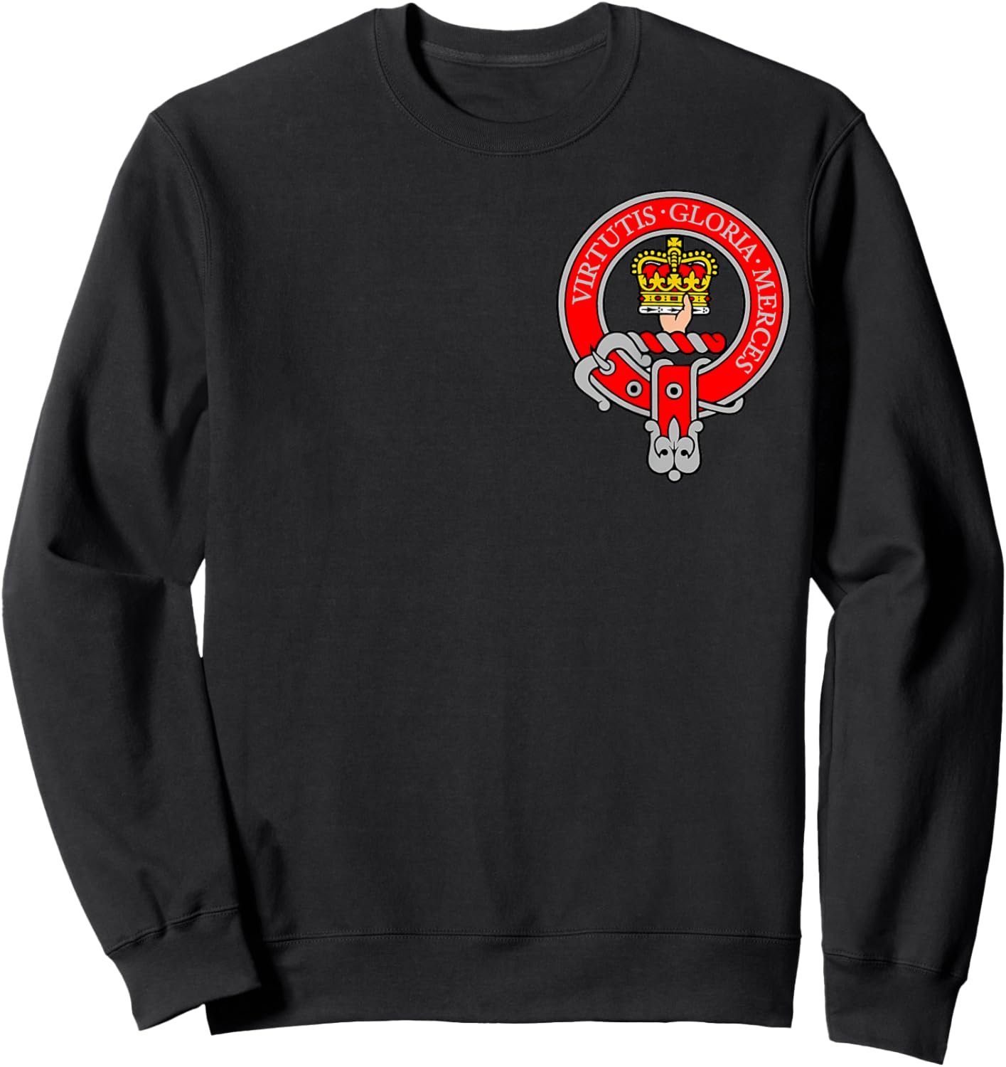 Clan Robertson Sweatshirt - Sweatshirt | Black