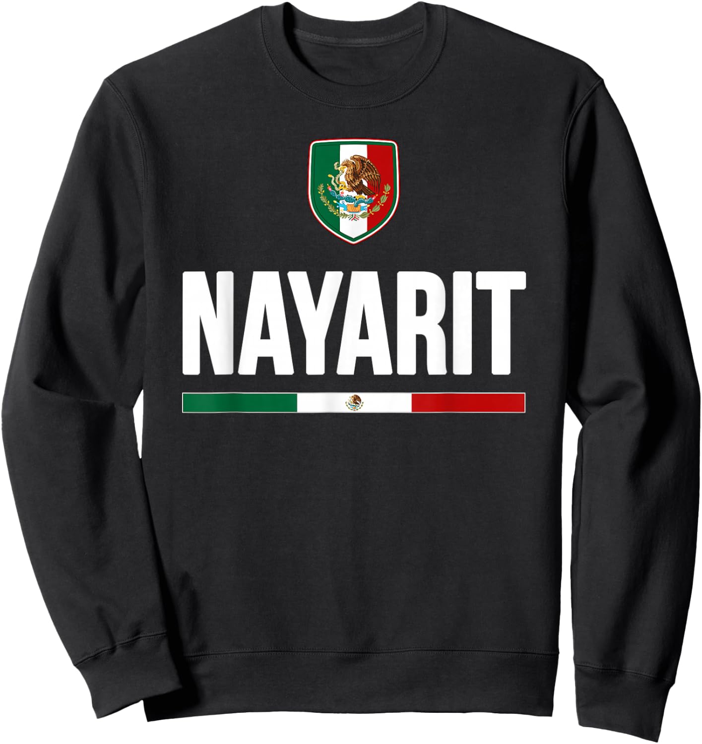 Nayarit Mexico Sweatshirt - Sweatshirt | Black