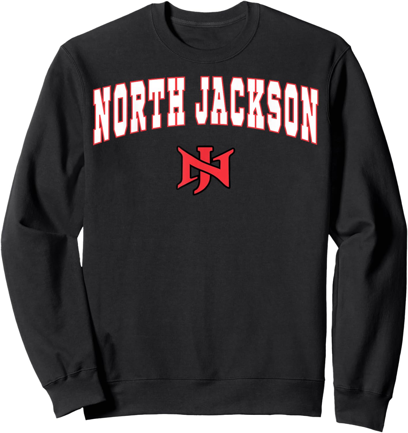 North Jackson High School Chiefs C2 Sweatshirt - Sweatshirt | Black