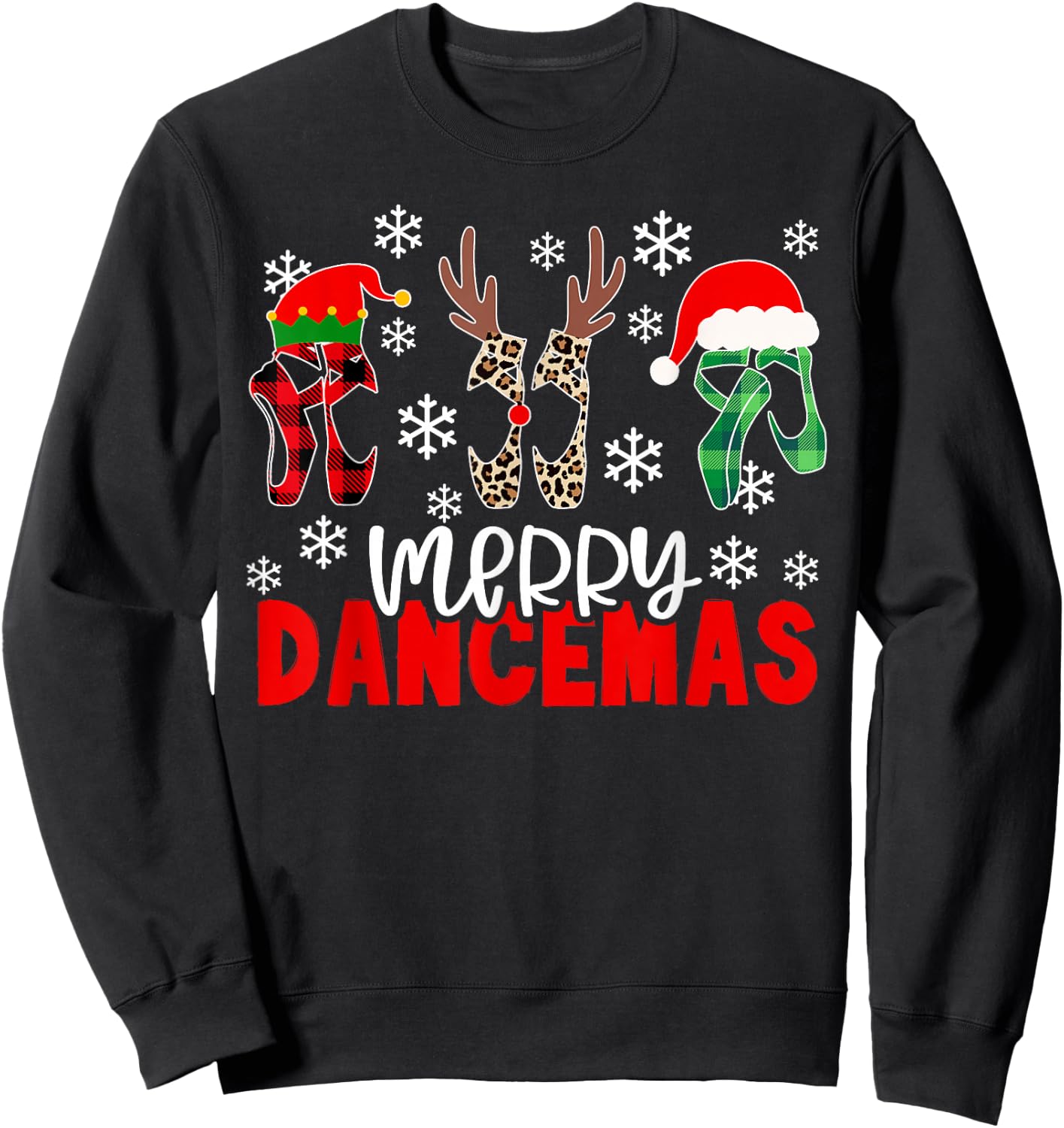 Merry Dancemas Sweatshirt - Sweatshirt | Black