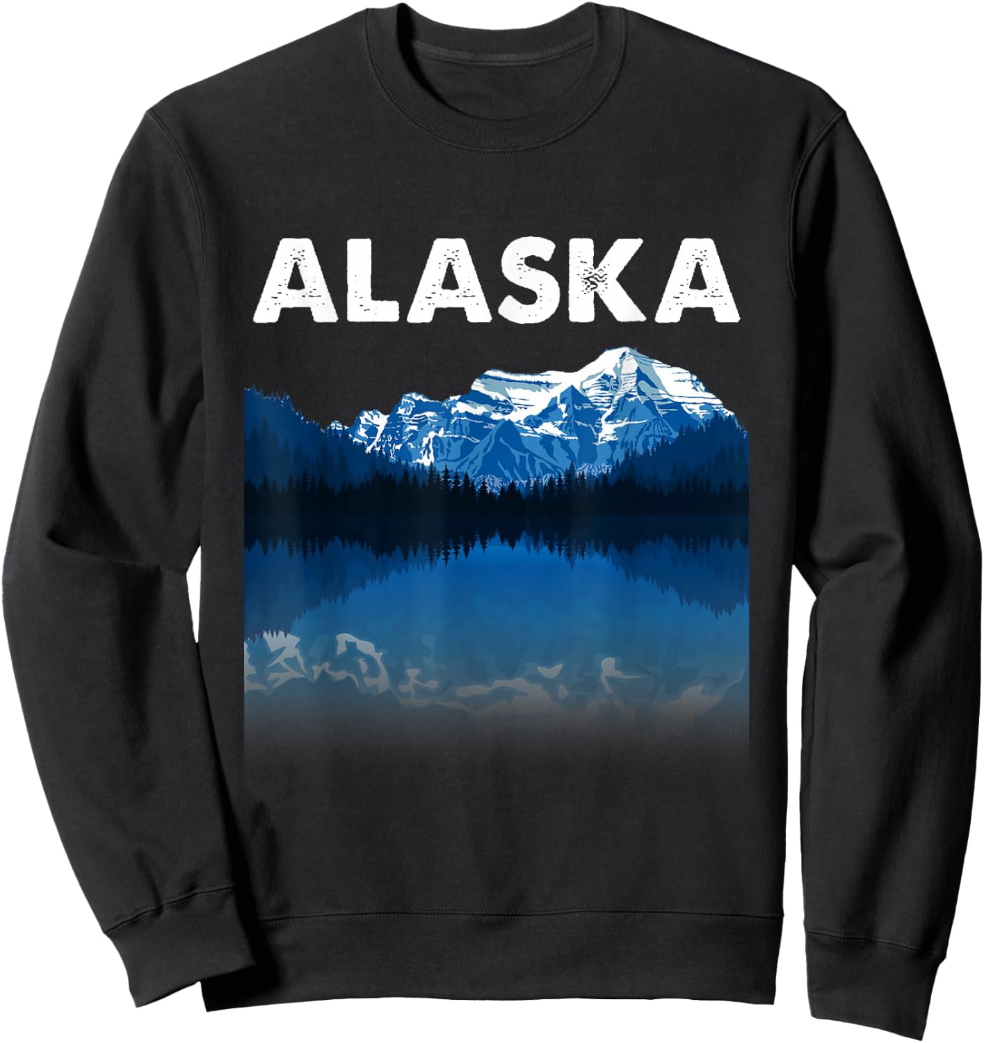 Alaska Alaska Wilderness Sweatshirt - Sweatshirt | Black