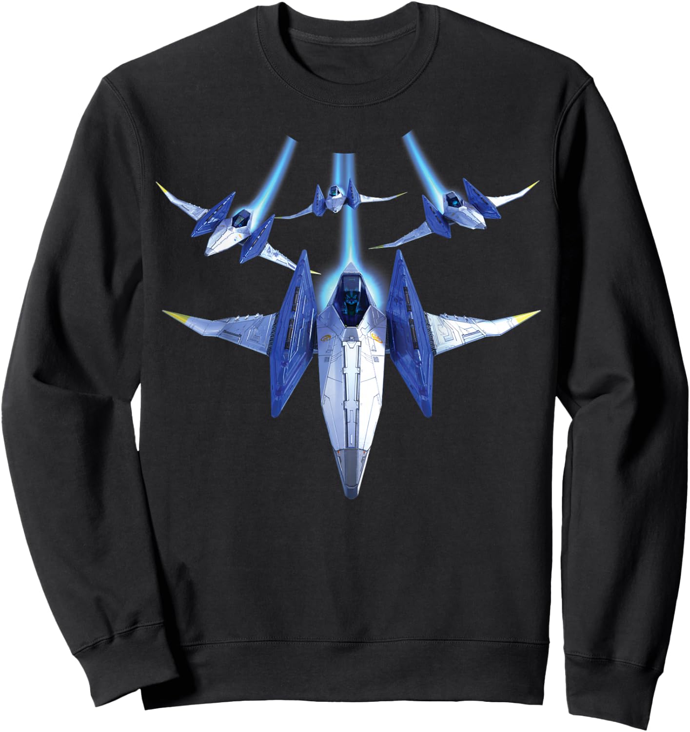 Nintendo Star Fox Zero Group Space Flight Sweatshirt - Sweatshirt | Black