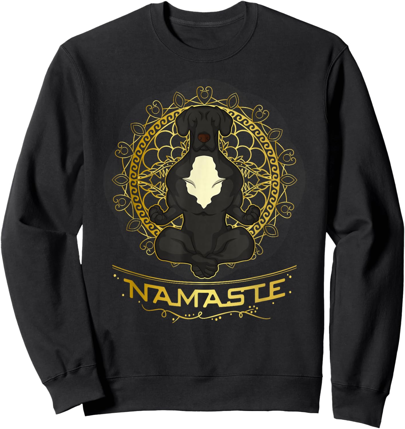 Great Dane Dog Sweatshirt - Sweatshirt | Black