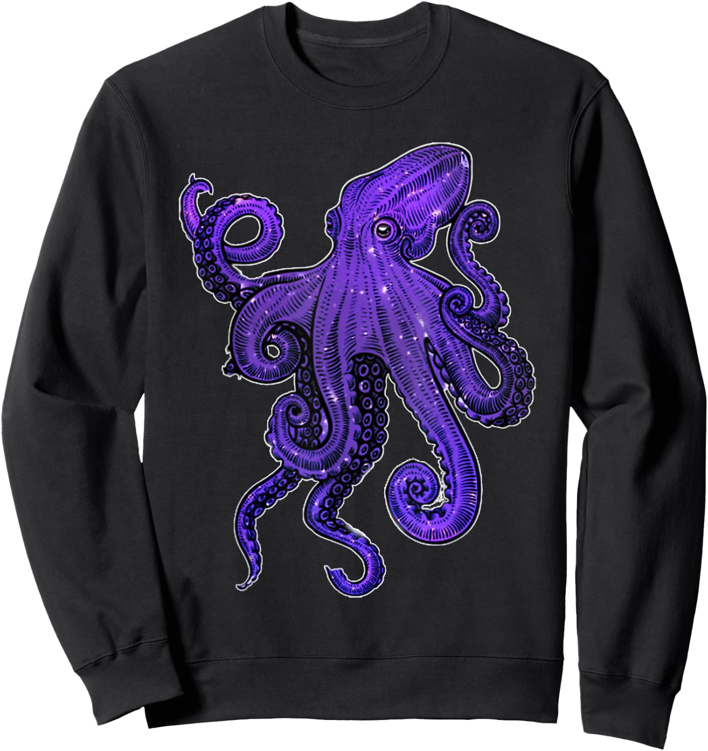 New Octopus Gift women Octopus lovers Kraken Sweatshirt - Sweatshirt | Black