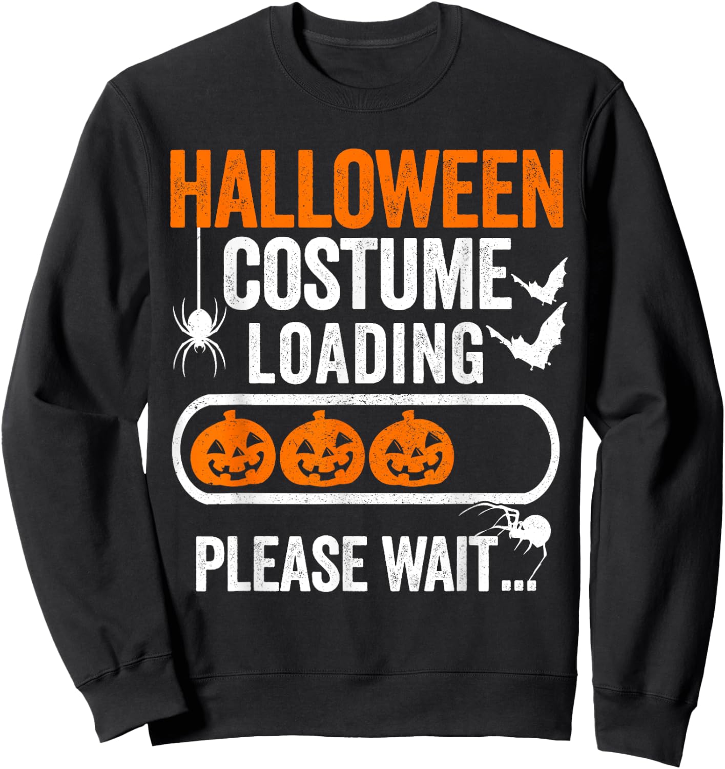 Gamers Halloween Costume Funny Men Women Cute Video Games Sweatshirt - Sweatshirt | Black