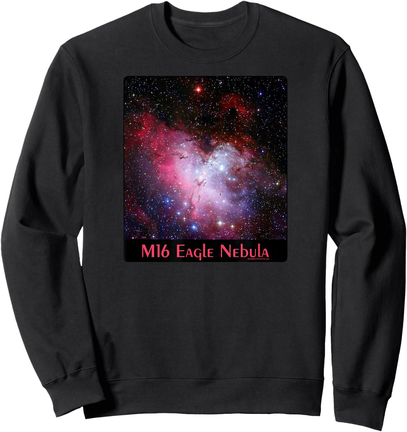 M16 The Eagle Nebula Messier Object Space Astronomy Science Sweatshirt - Sweatshirt | Black