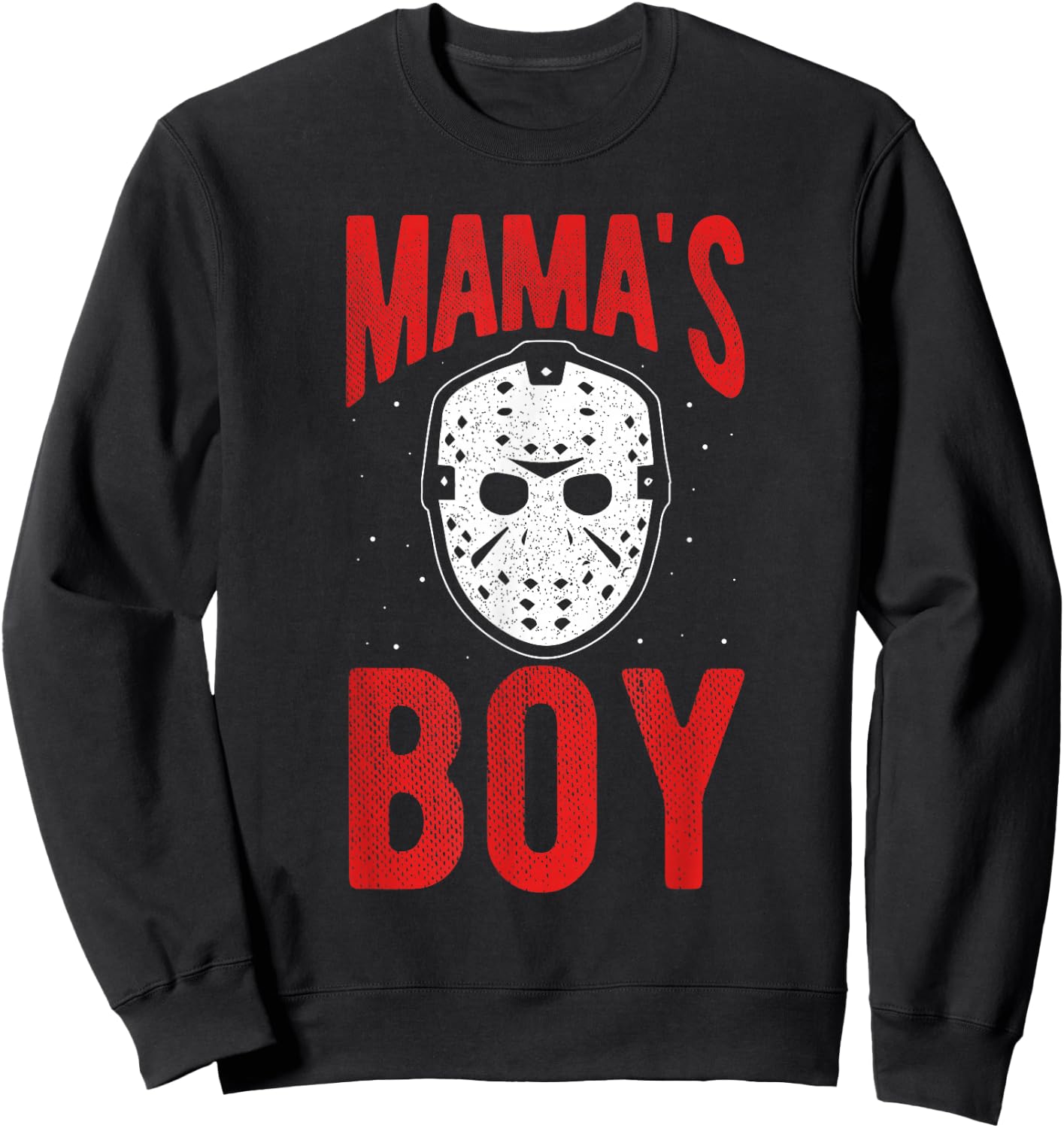 Mama's Boy Halloween Mama's Boy Sweatshirt - Sweatshirt | Black