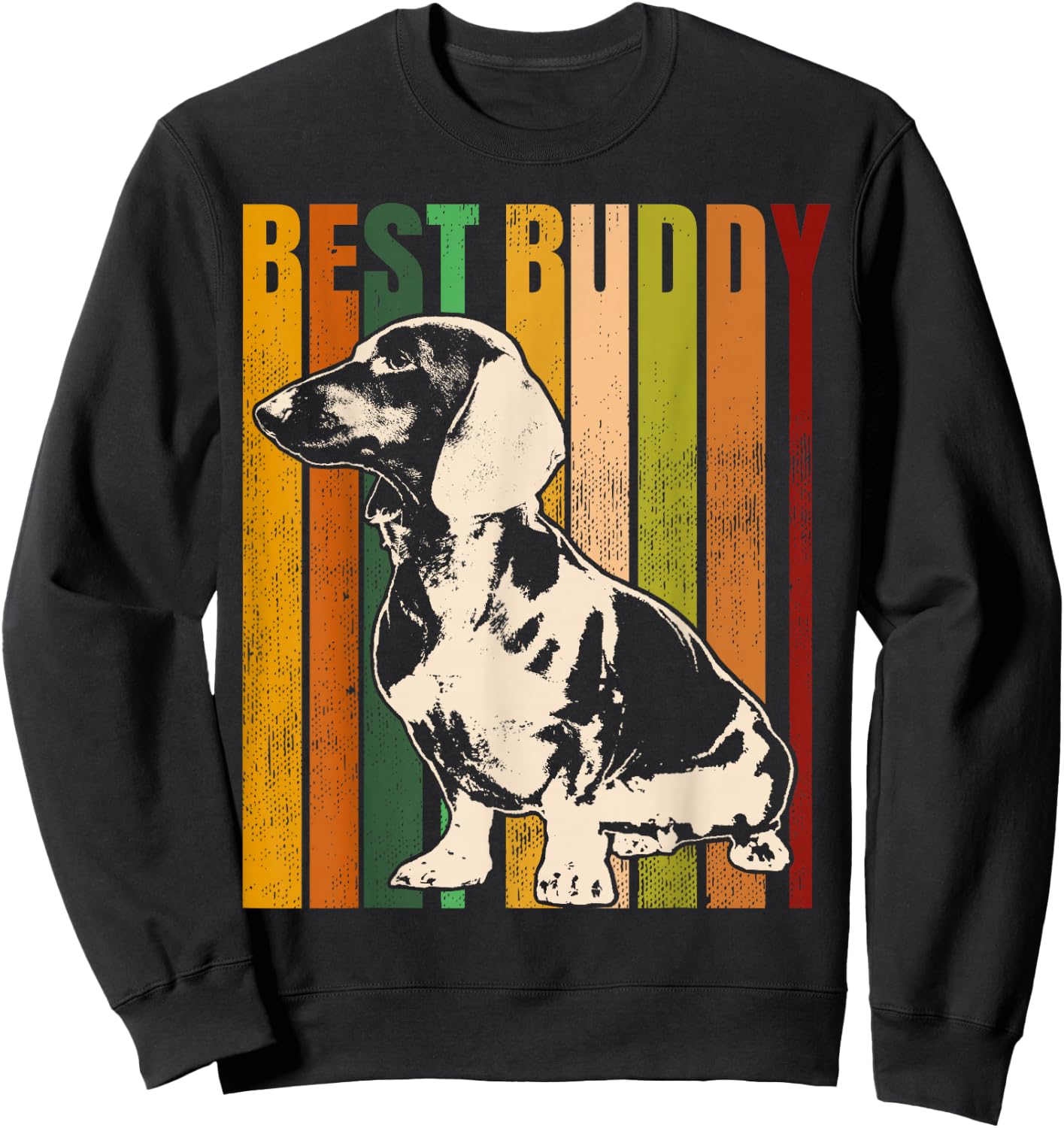 Dachshund Dachshund Teckel Sweatshirt - Sweatshirt | Black