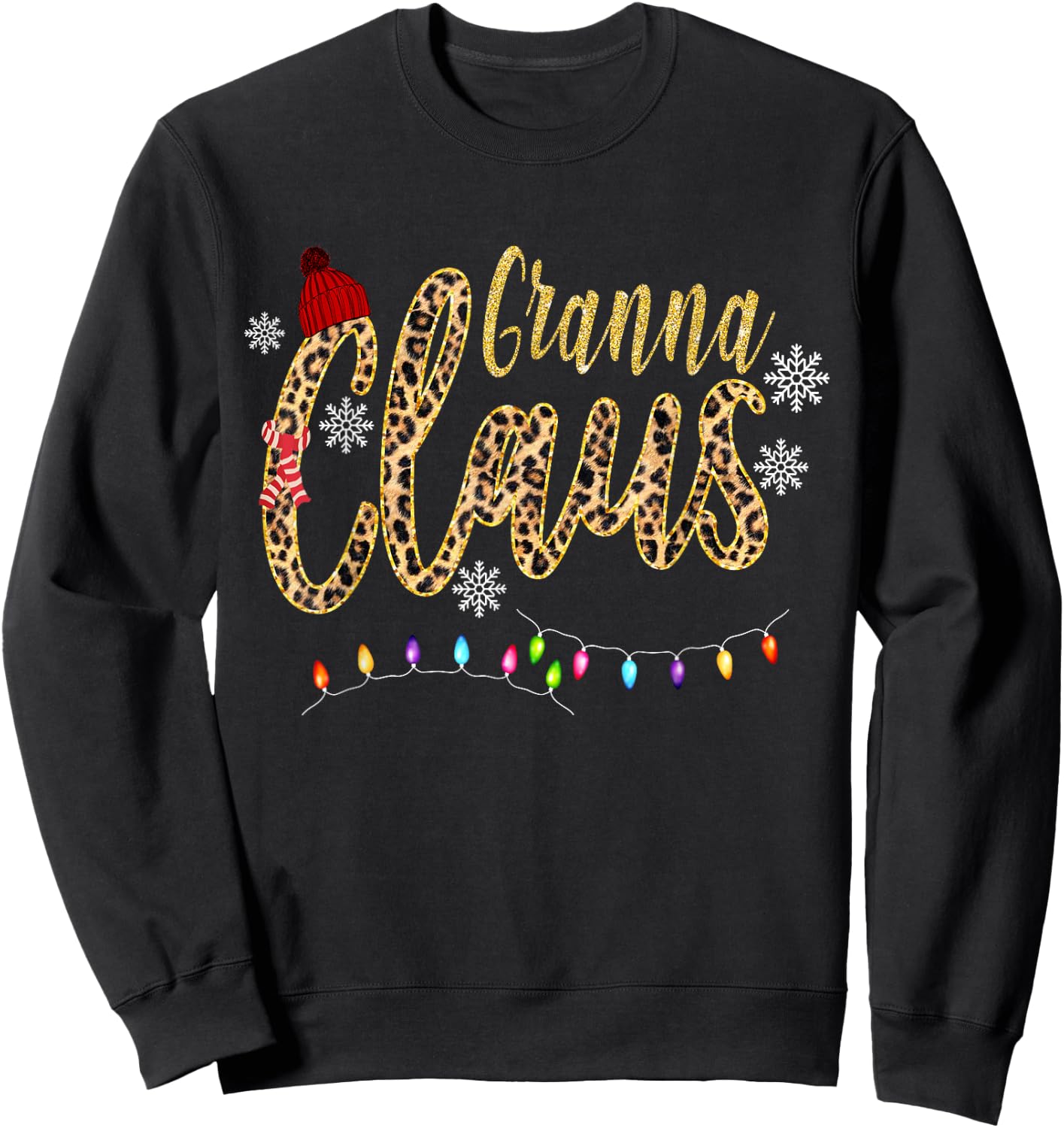 Granna Claus - Christmas gift Sweatshirt - Sweatshirt | Black