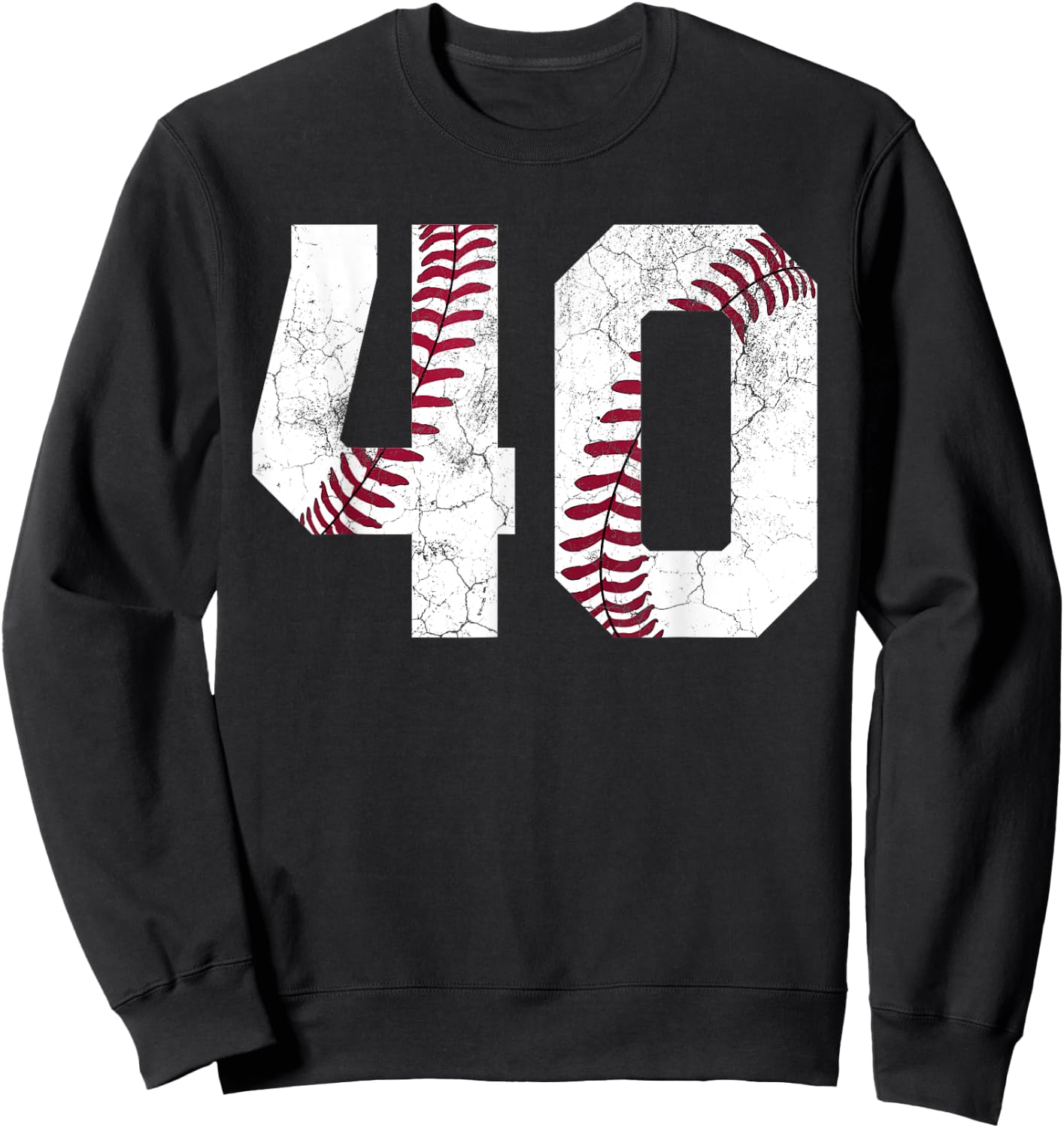 40th Birthday T Shirt 1985 Baseball 40 Years Old Sweatshirt - Sweatshirt | Black