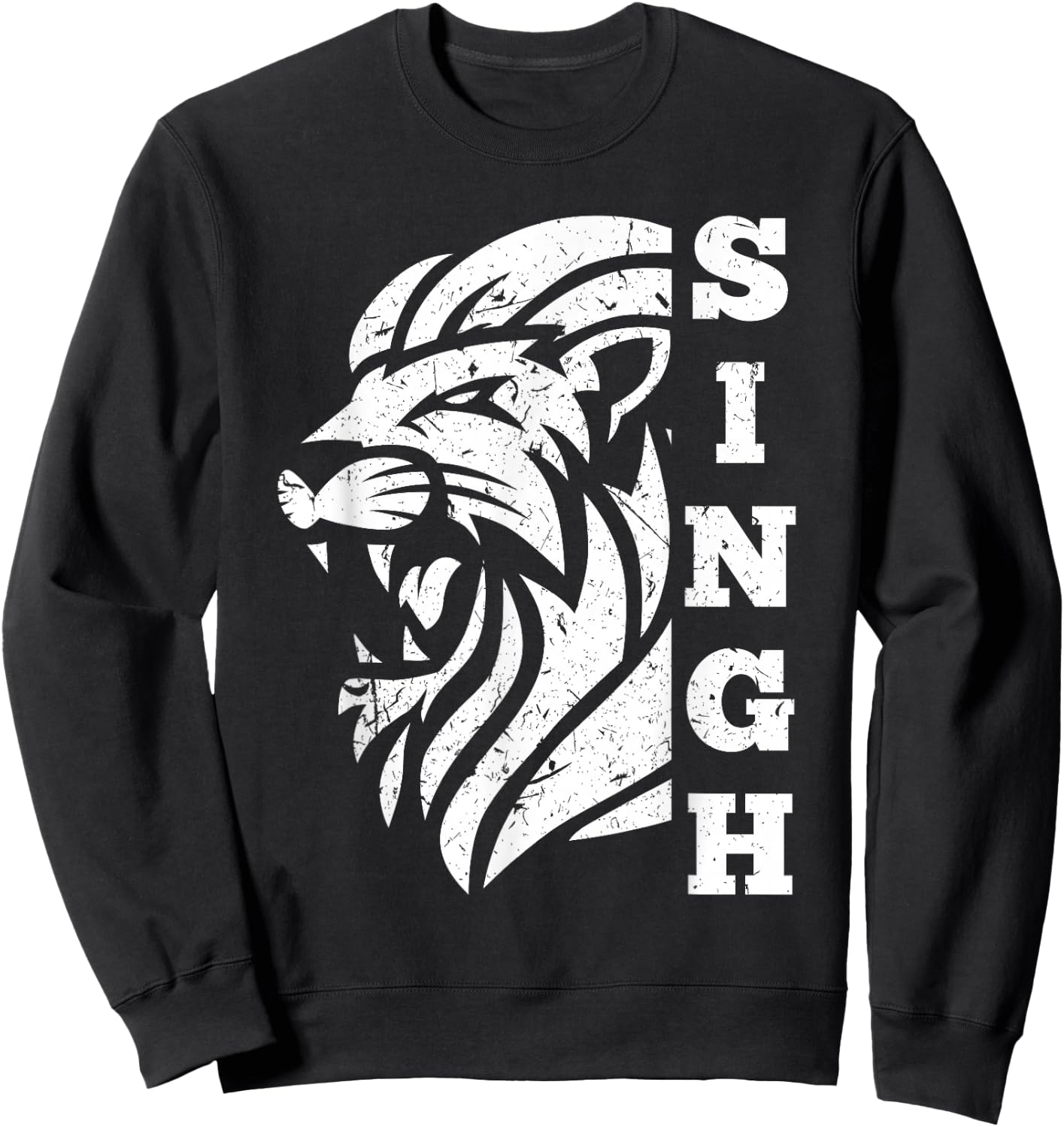Sikh Singh Lion for all Sikhs Sweatshirt - Sweatshirt | Black