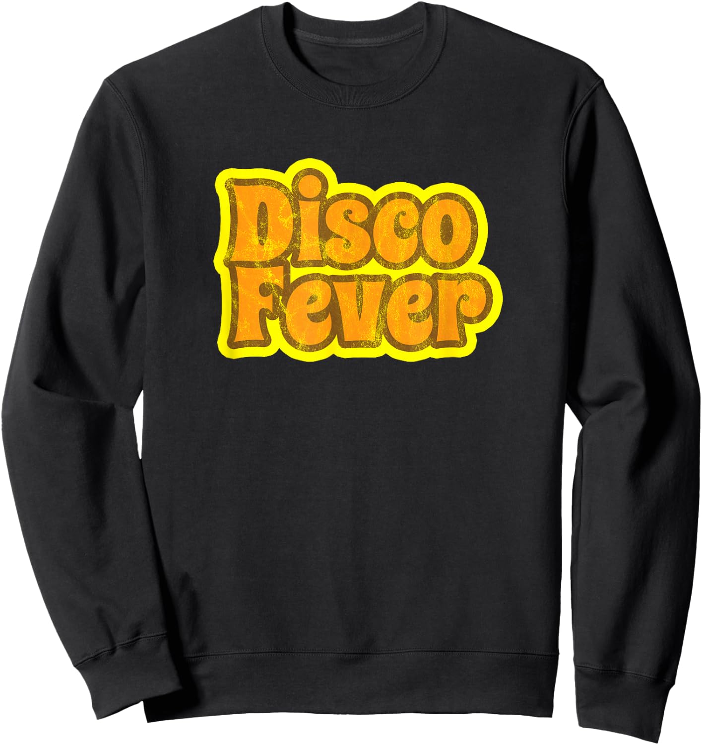 Disco Fever Vintage Disco 1970s Retro Vintage Funk T Sweatshirt - Sweatshirt | Black