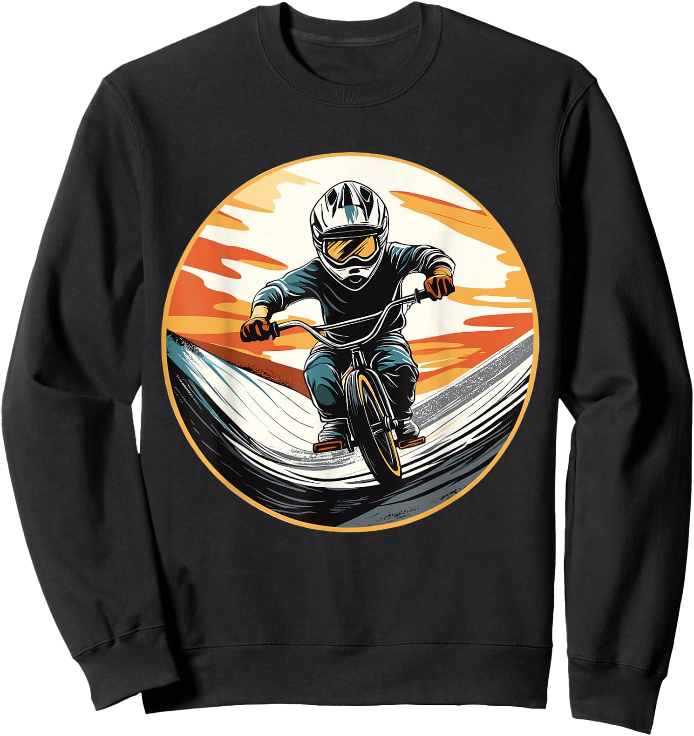 Kids BMX Sweatshirt - Sweatshirt | Black