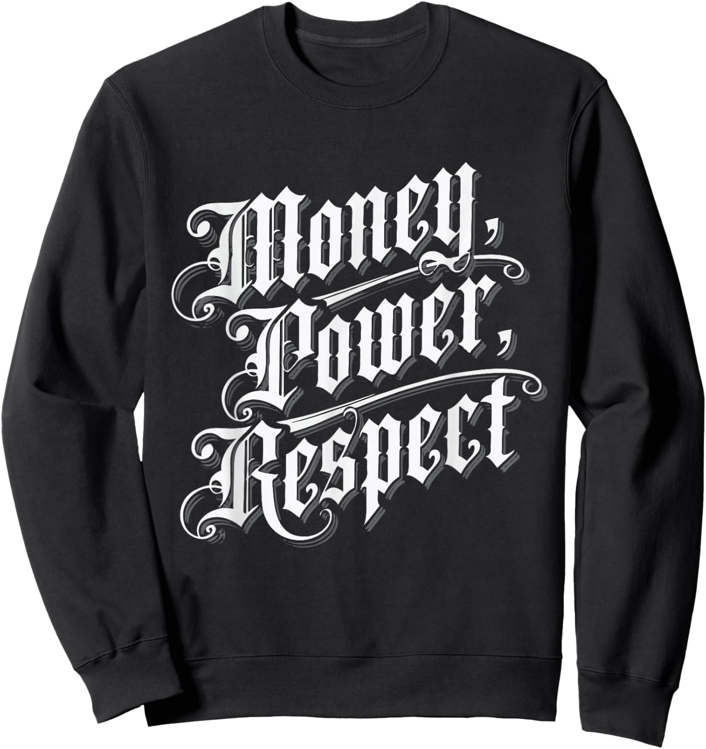 Money Power Respect - The 3 keys of life. Sweatshirt - Sweatshirt | Black