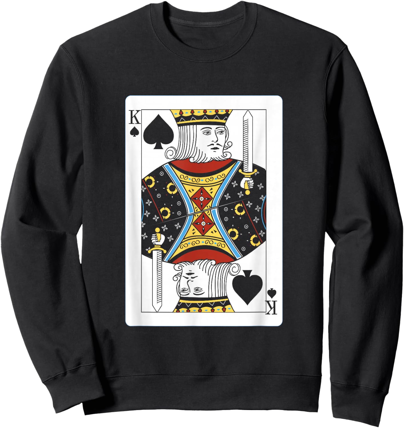 King Of Spades Costume Sweatshirt - Sweatshirt | Black