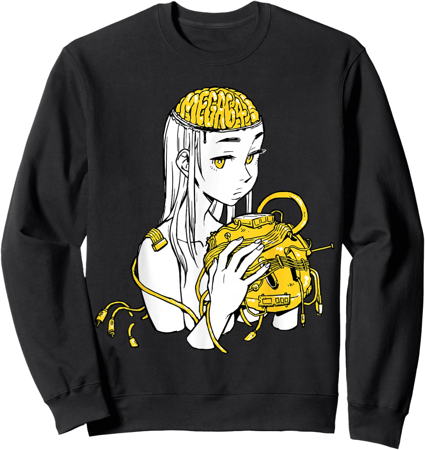 Mega64 NEURO Shirt Sweatshirt - Sweatshirt | Black