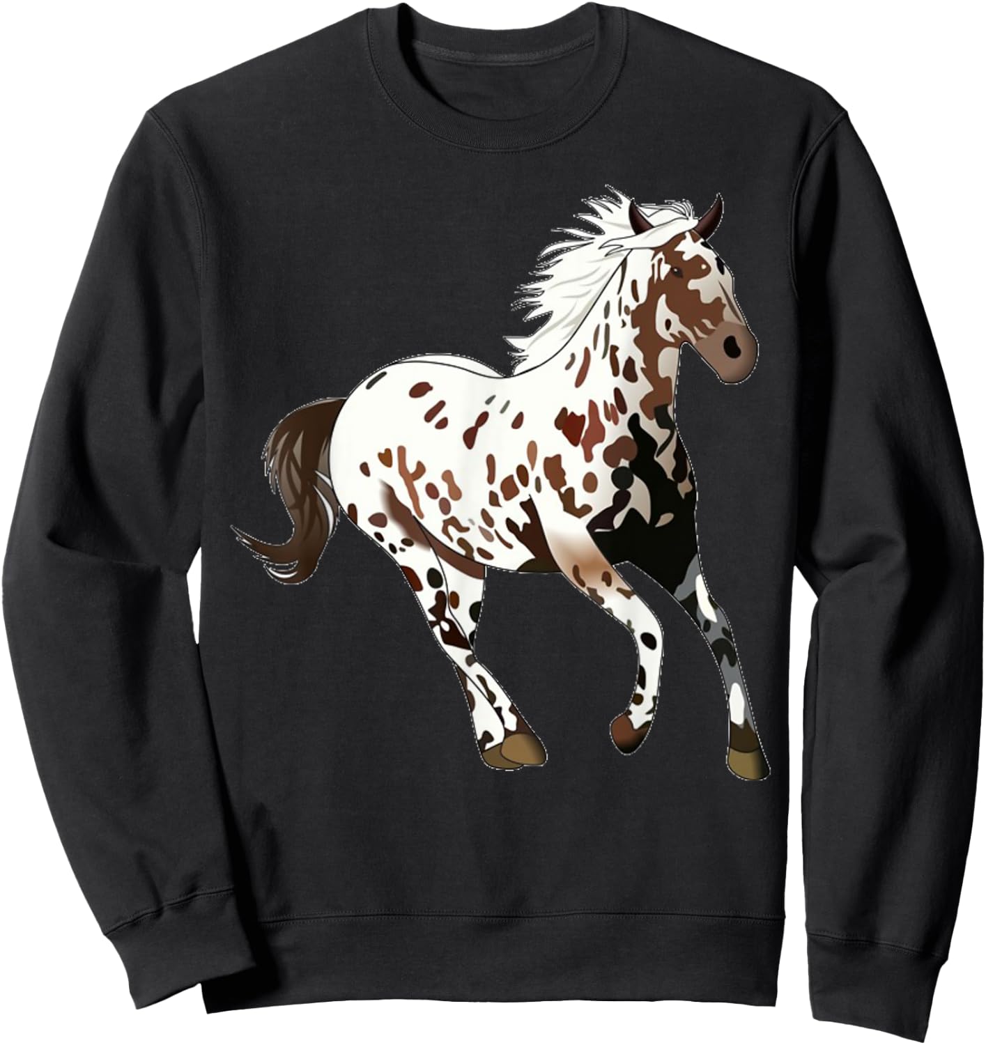 Appaloosa Horse Shirt - Appaloosa Horse Gifts Sweatshirt - Sweatshirt | Black
