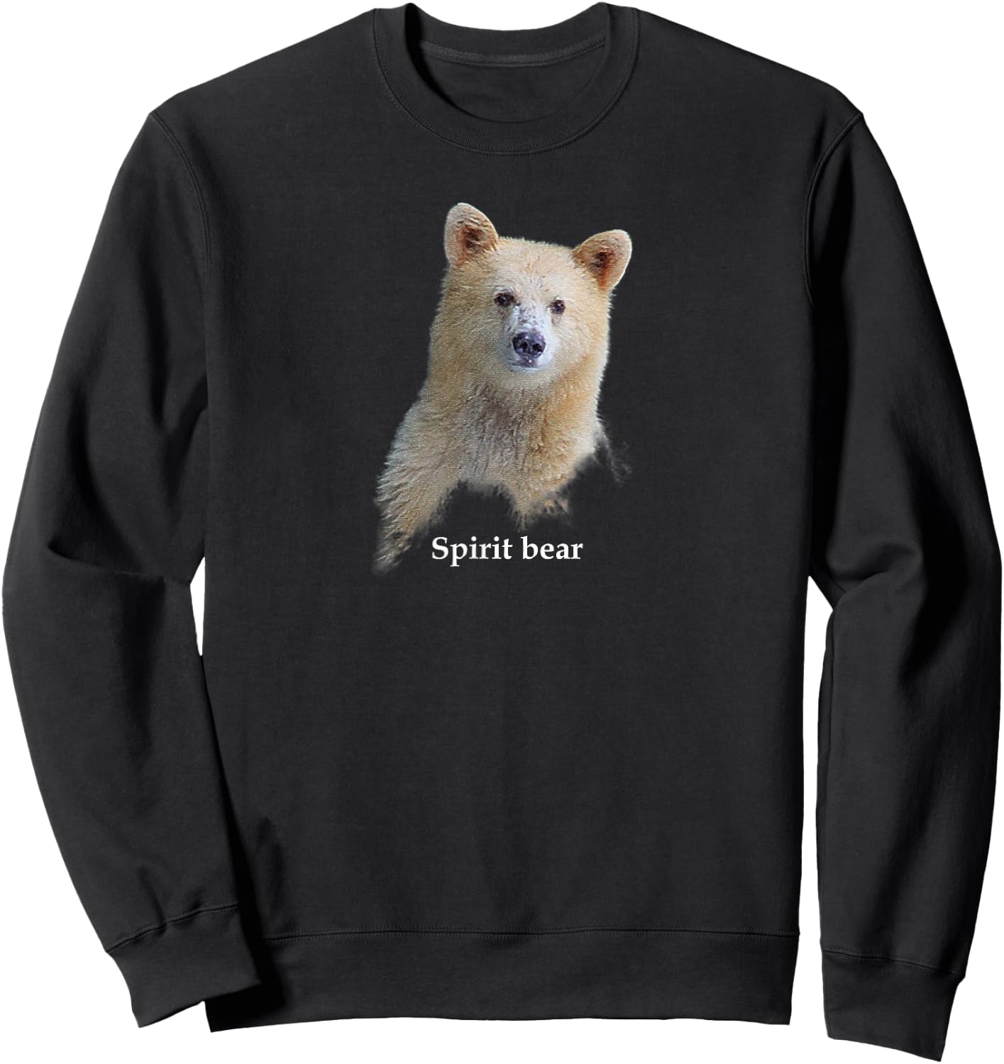 Spirit bear Sweatshirt - Sweatshirt | Black