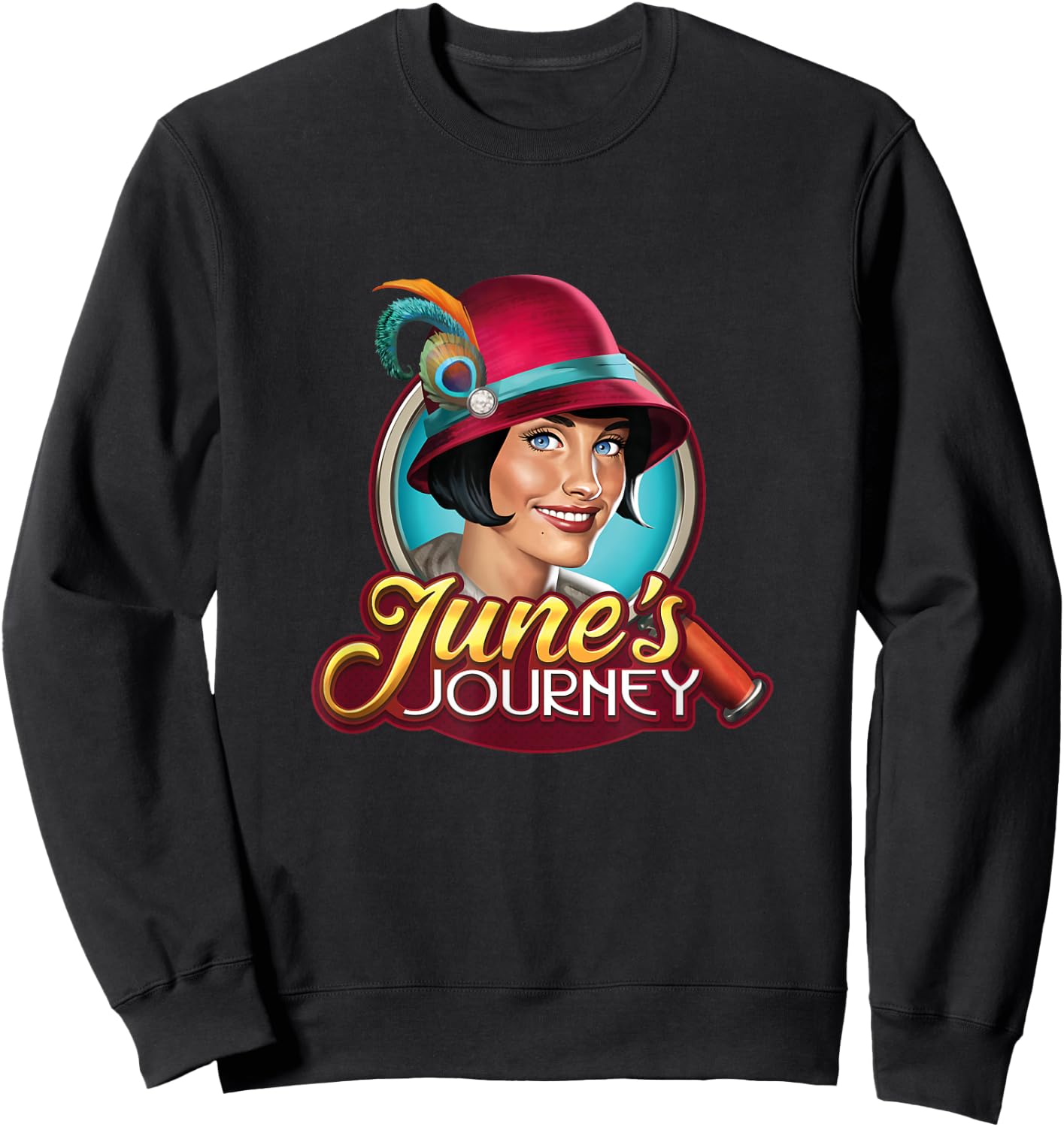 June's Journey 'Color June' Sweatshirt - Sweatshirt | Black