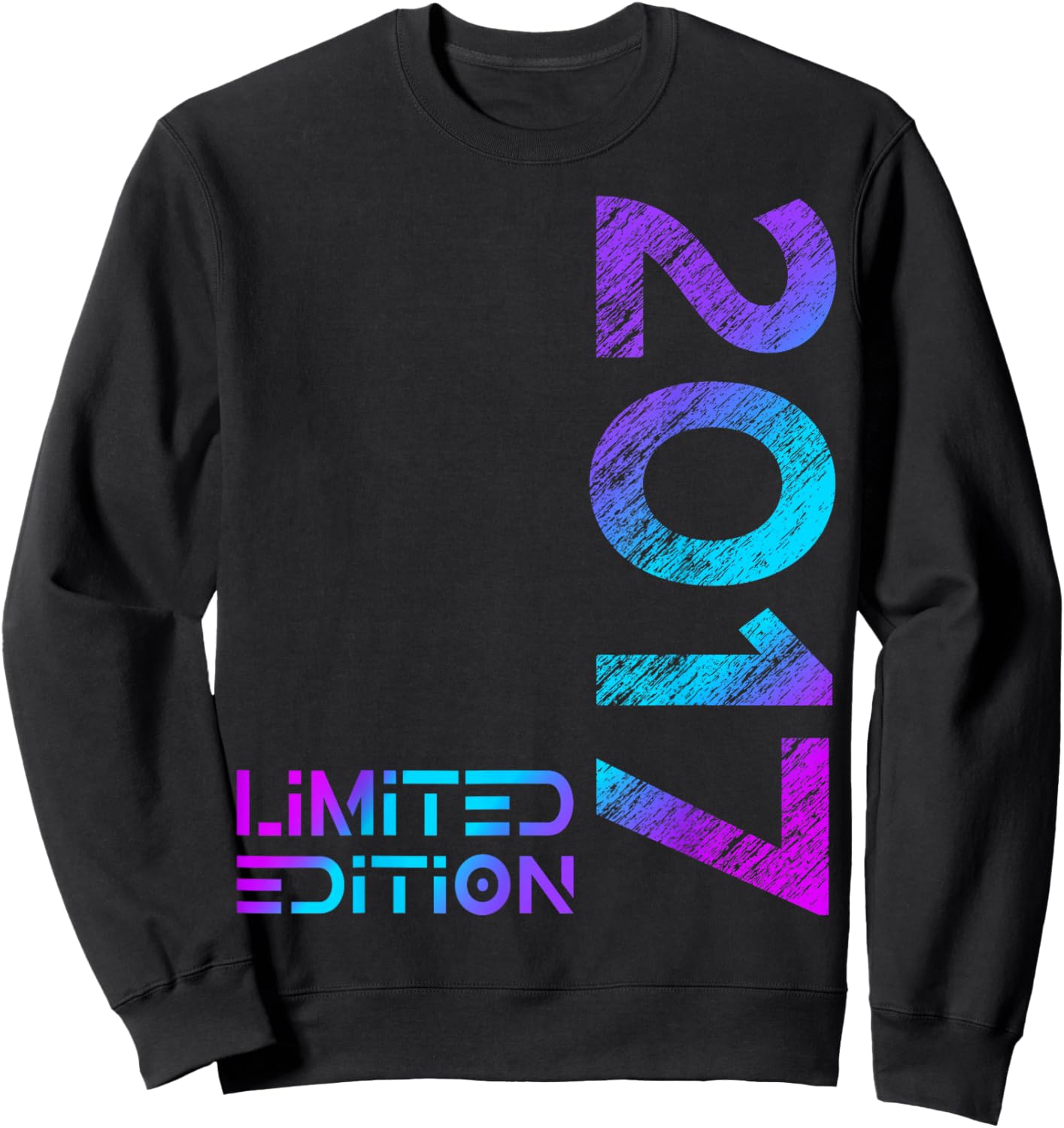 Limited Edition 2017 Boy Girl 9th Birthday 9 Sweatshirt - Sweatshirt | Black