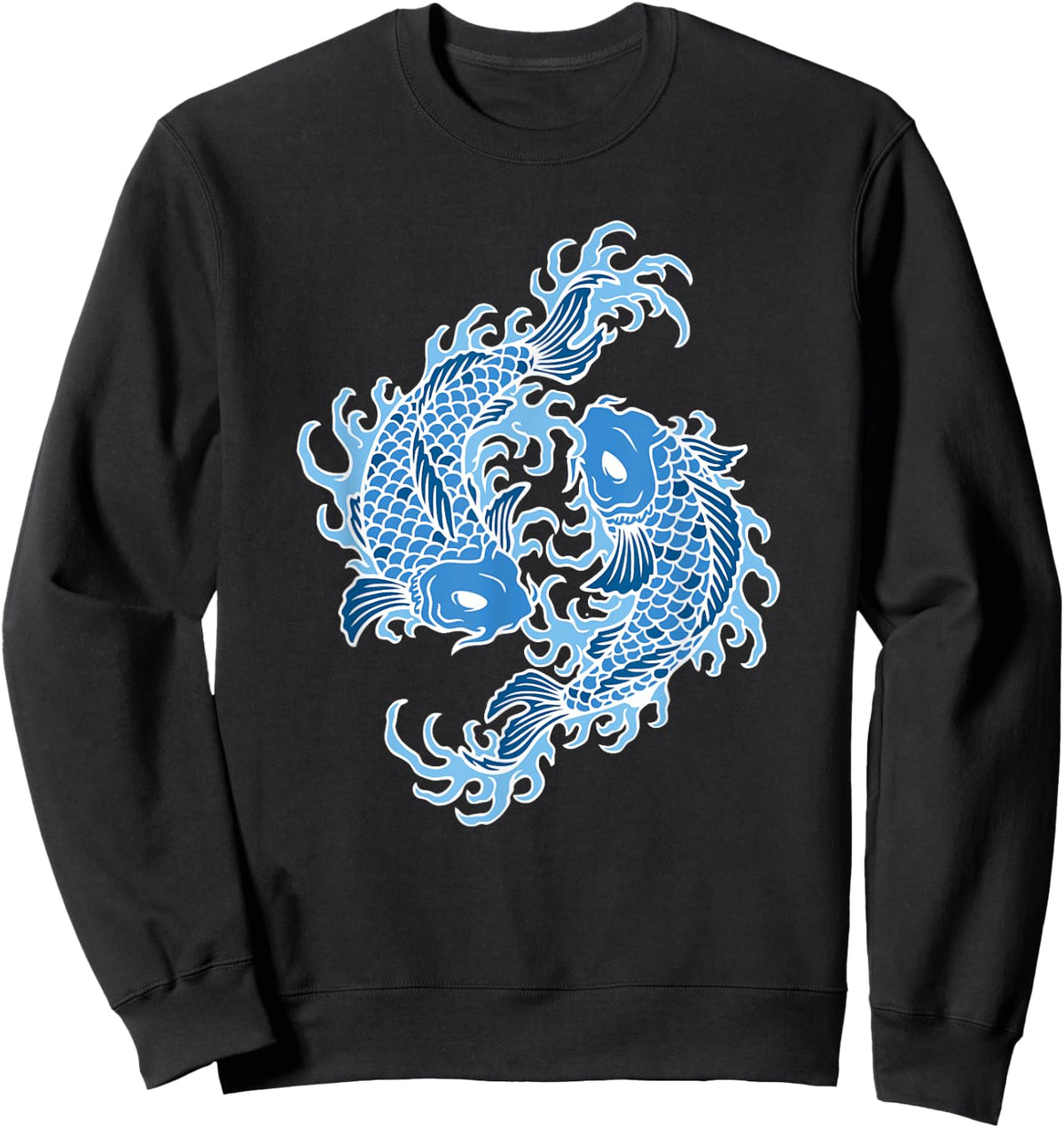 Coy Fish Design , Women & Kids Sweatshirt - Sweatshirt | Black