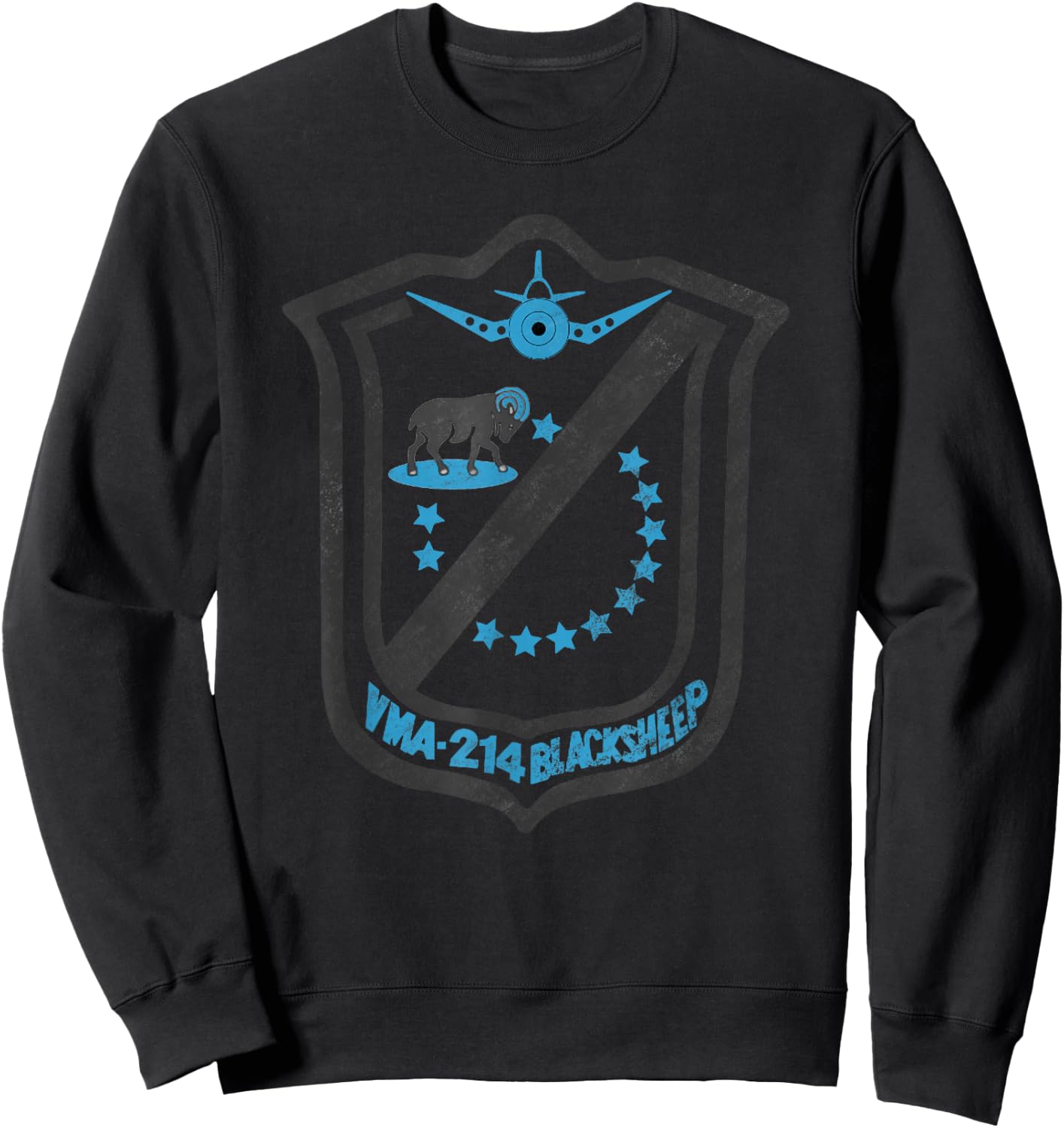 Black Sheep Squadron Sweatshirt - Sweatshirt | Black