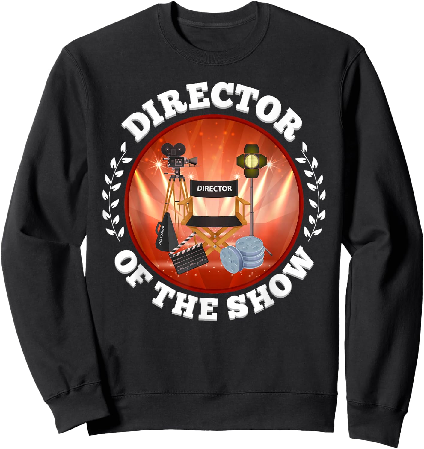 Movie Party Shirt - Movie Night Shirt - Director Sweatshirt - Sweatshirt | Black