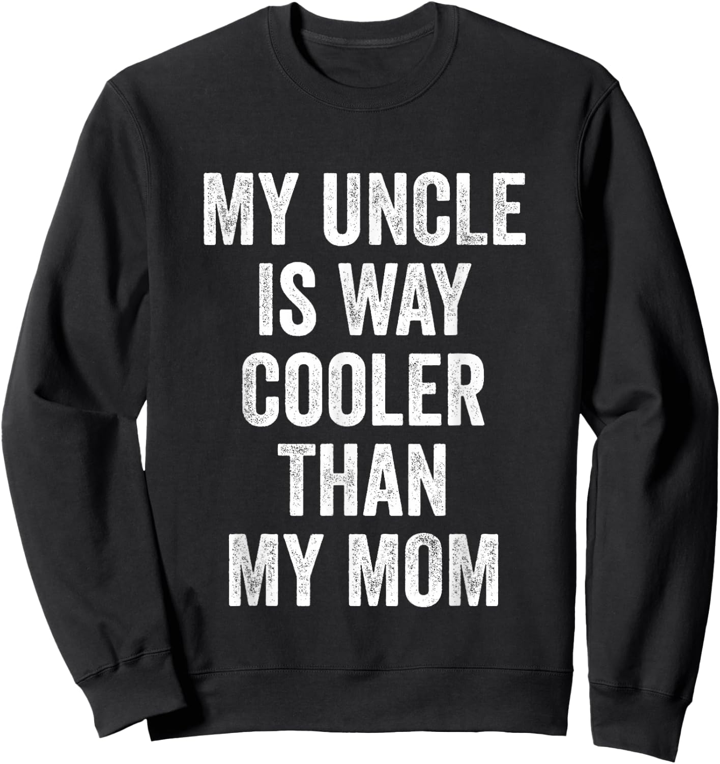 Adult Classic Black Sweatshirt - Sweatshirt | Black