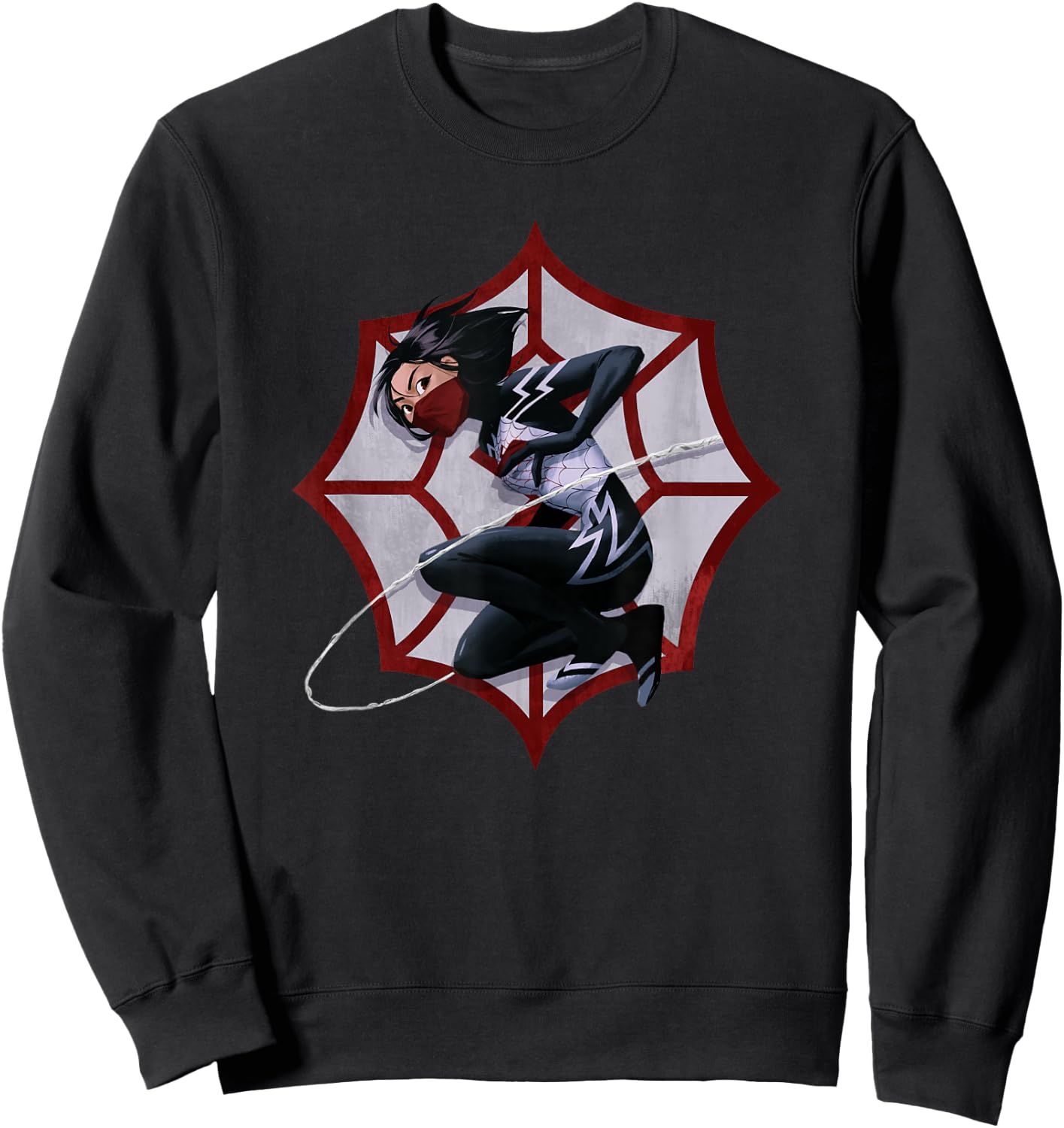 Marvel Spider-Man Silk Cindy Moon Sweatshirt - Sweatshirt | Black