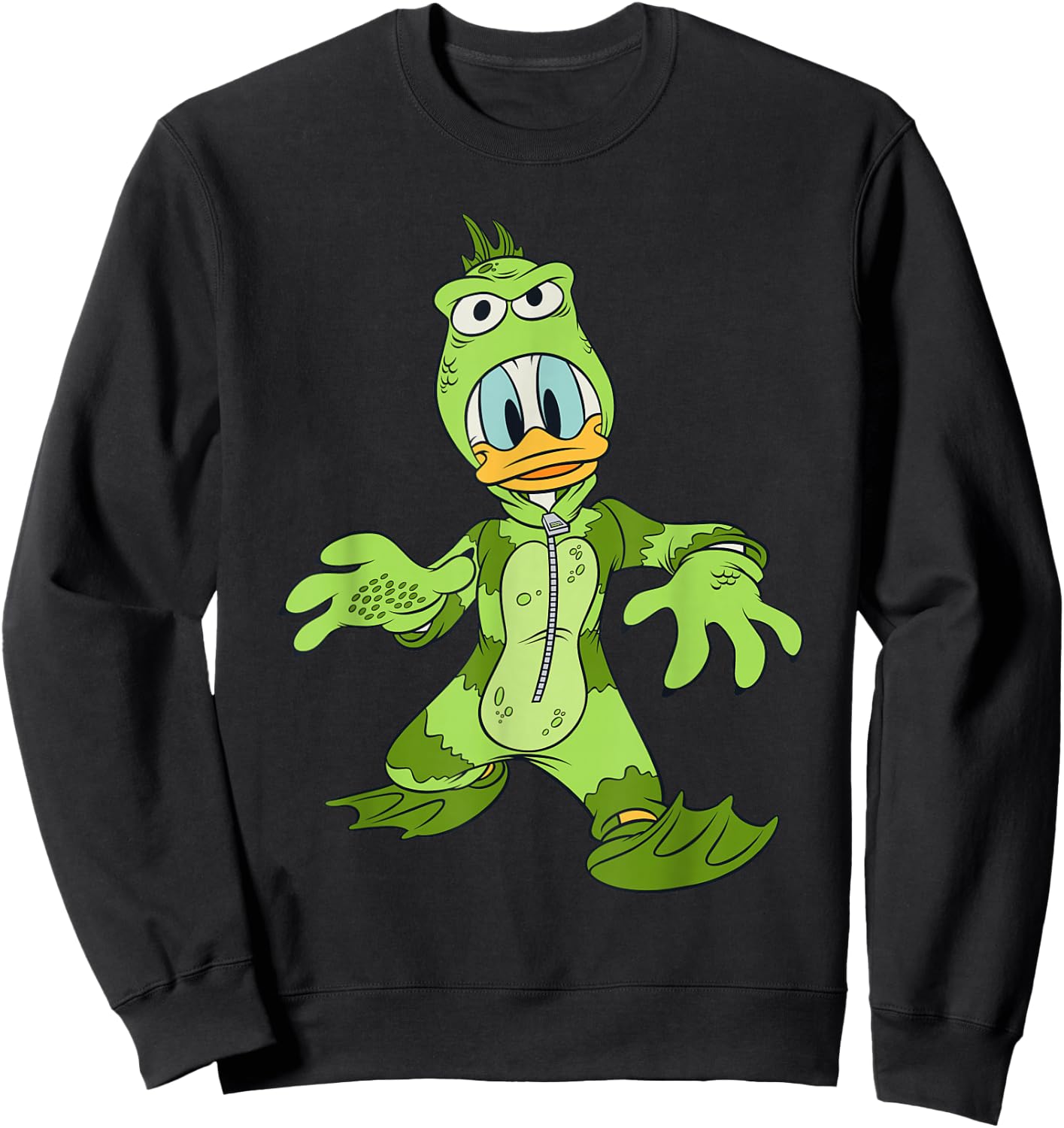 Disney Donald Duck Monster Halloween Costume Sweatshirt - Sweatshirt | Black