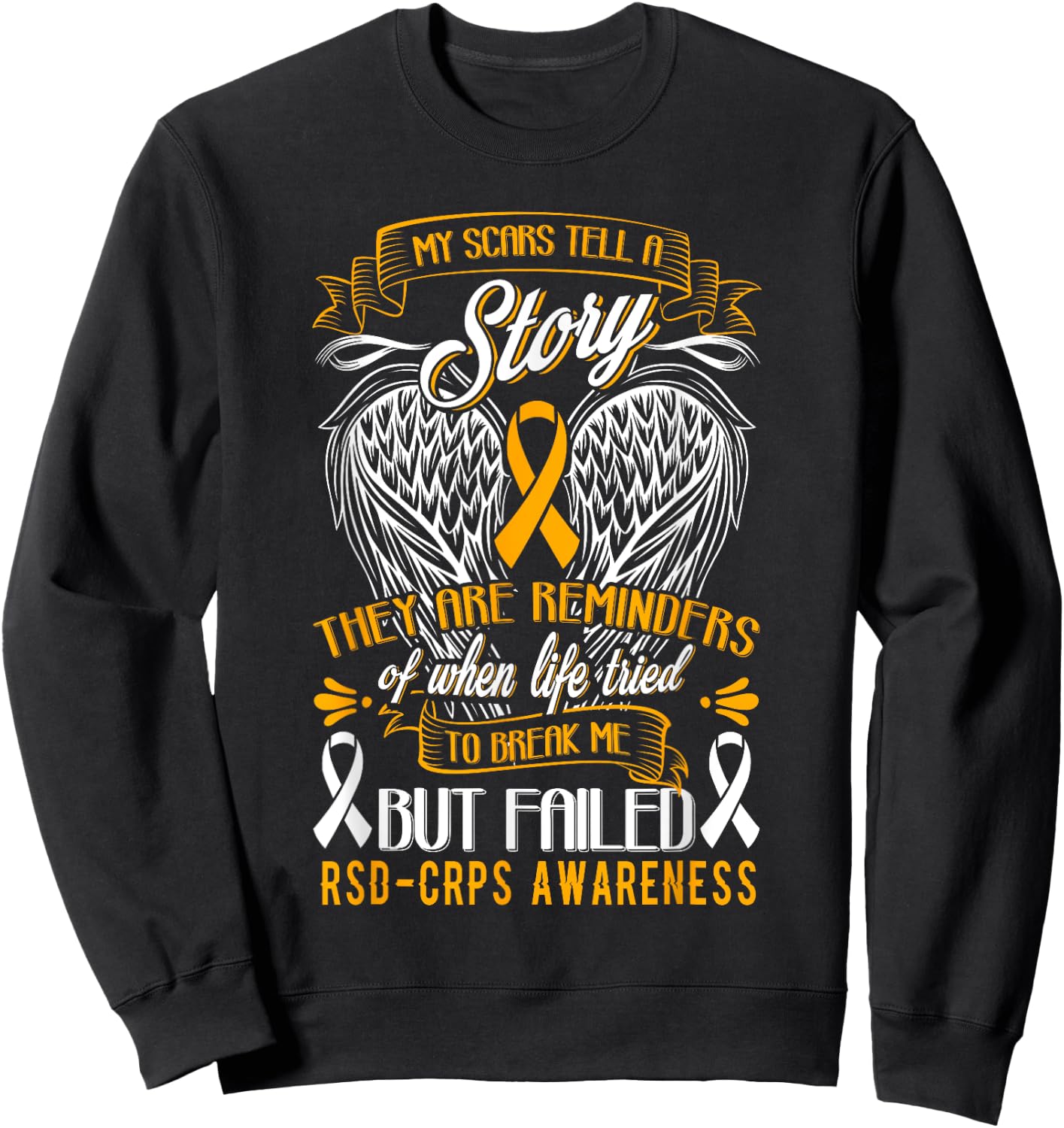 Rsd Crps Awareness Shirt Sweatshirt - Sweatshirt | Black