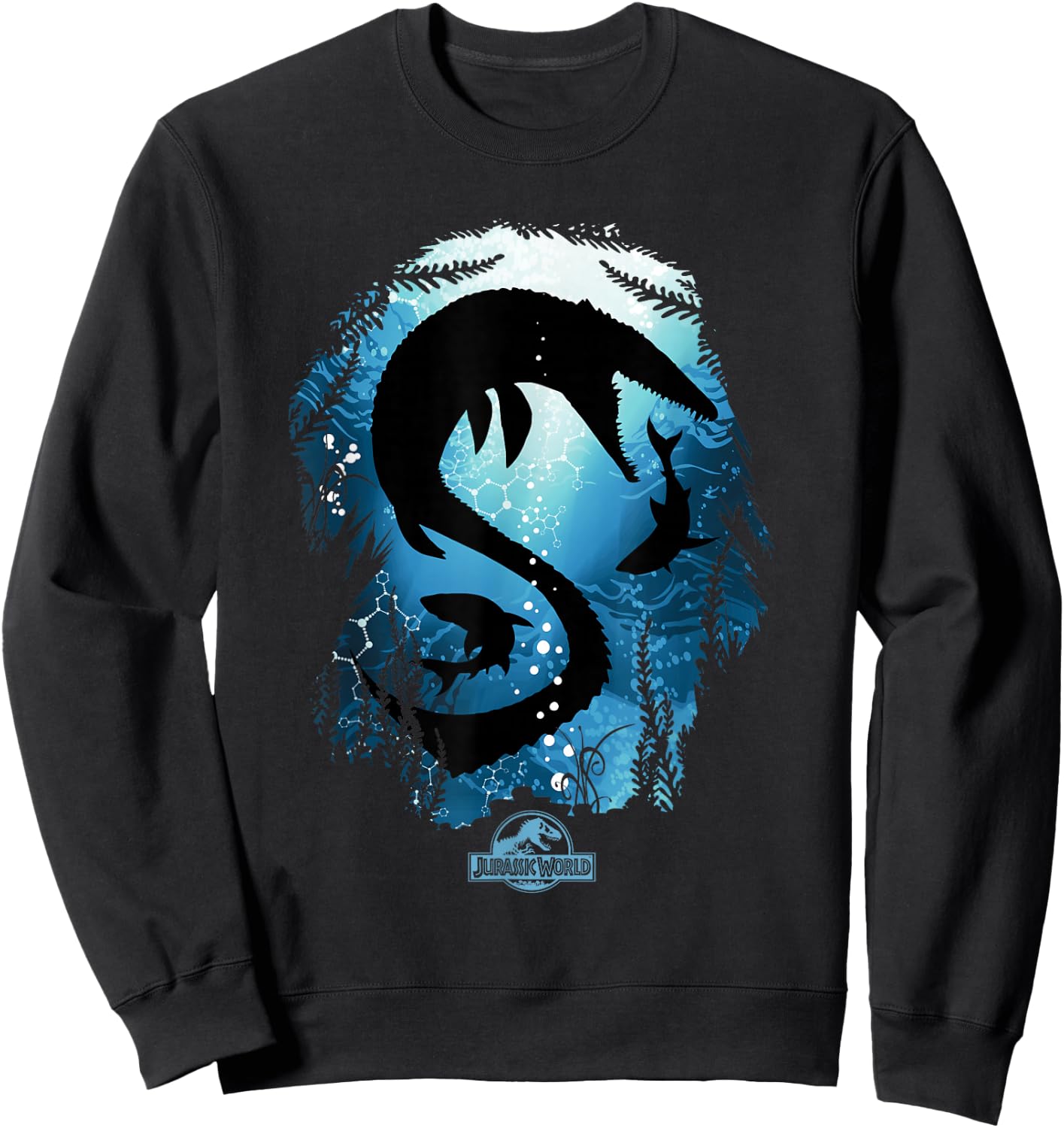Jurassic World Mosasaurus Sweatshirt - Sweatshirt | Black