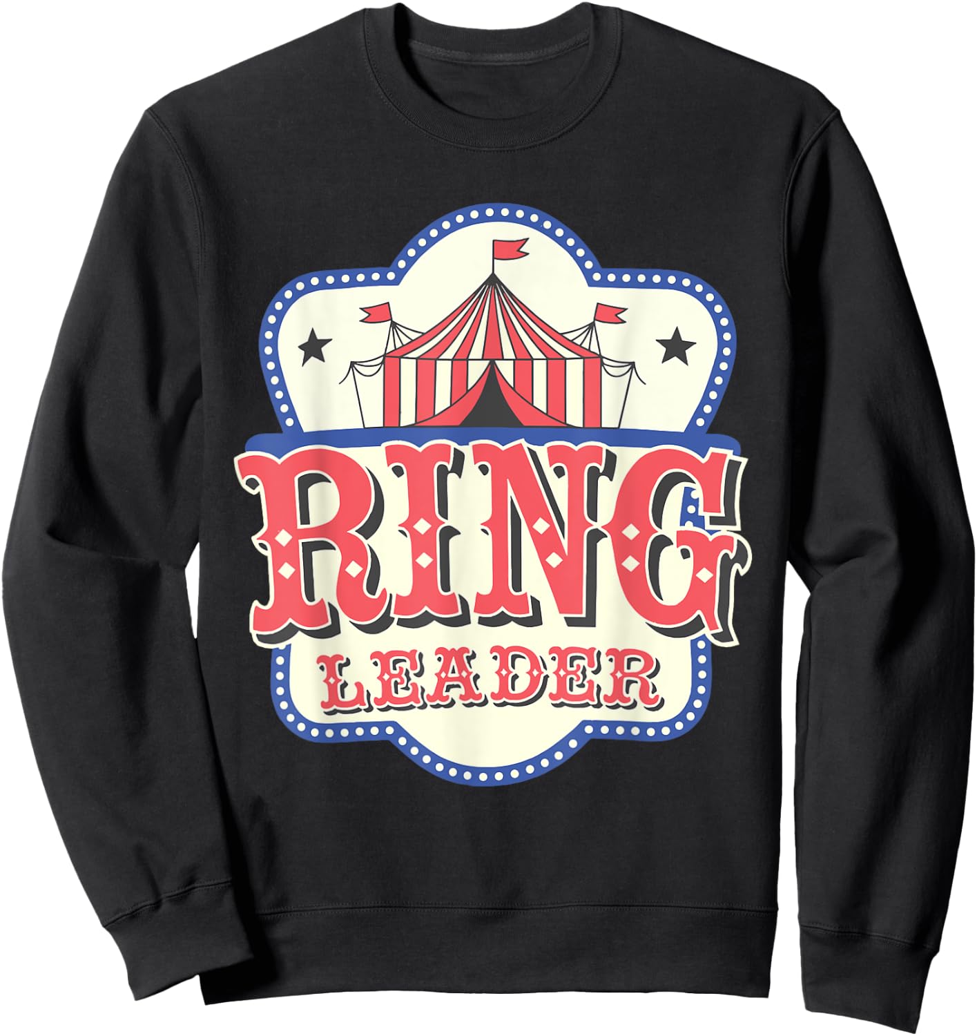 Clown Kids Circus Party Ring Leader Fun Sweatshirt - Sweatshirt | Black