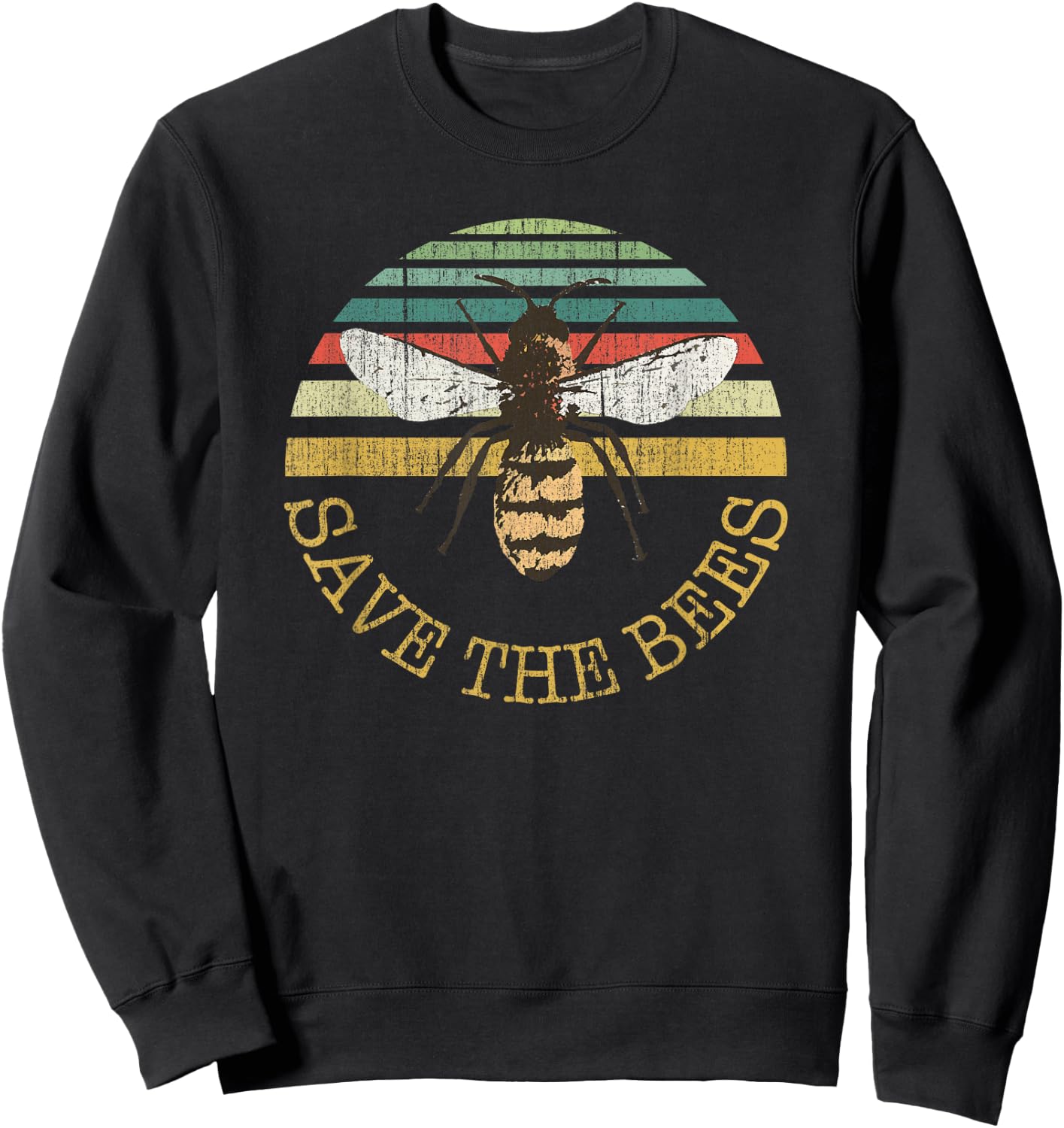 Bee BeeKeeper, Save the Bees Apiary Design Sweatshirt - Sweatshirt | Black