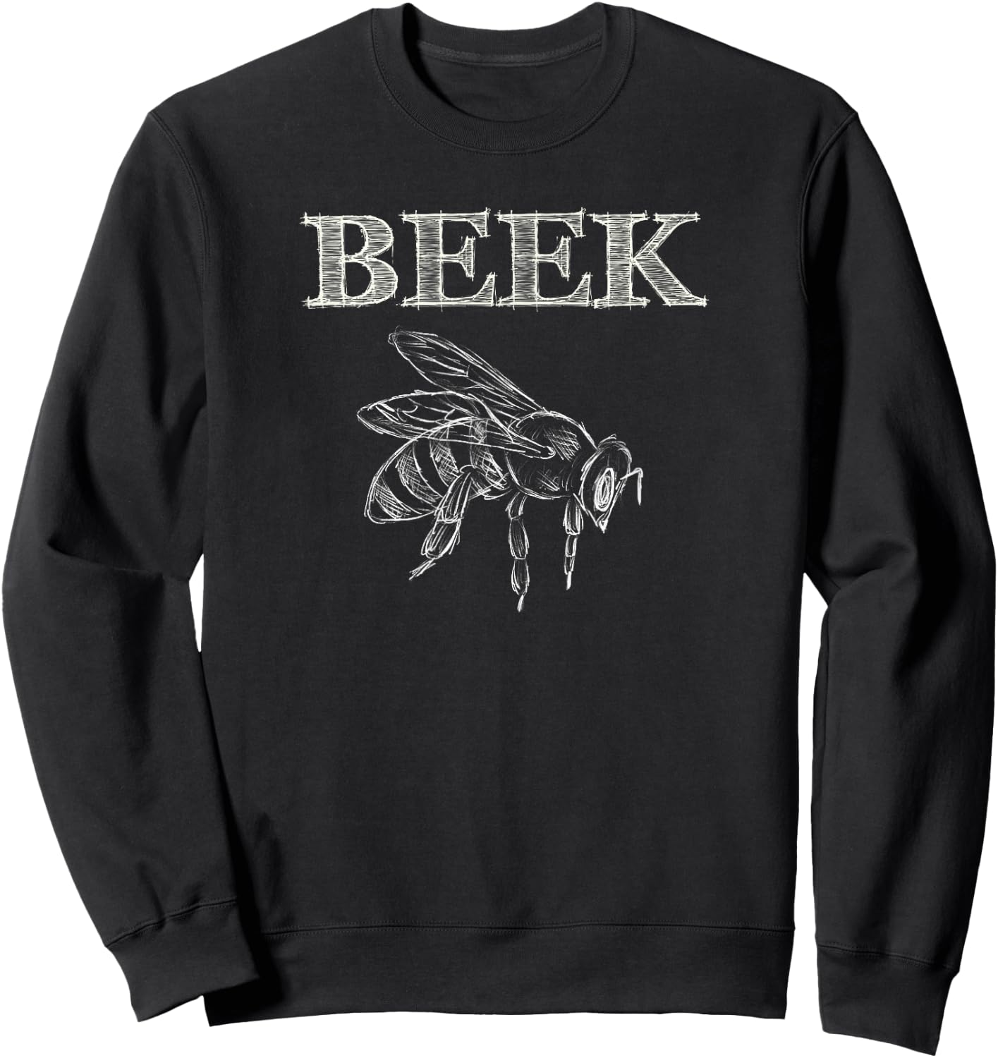 Beekeeper Geek Beek Honeybee Bee Keeper Apiary Sweatshirt - Sweatshirt | Black
