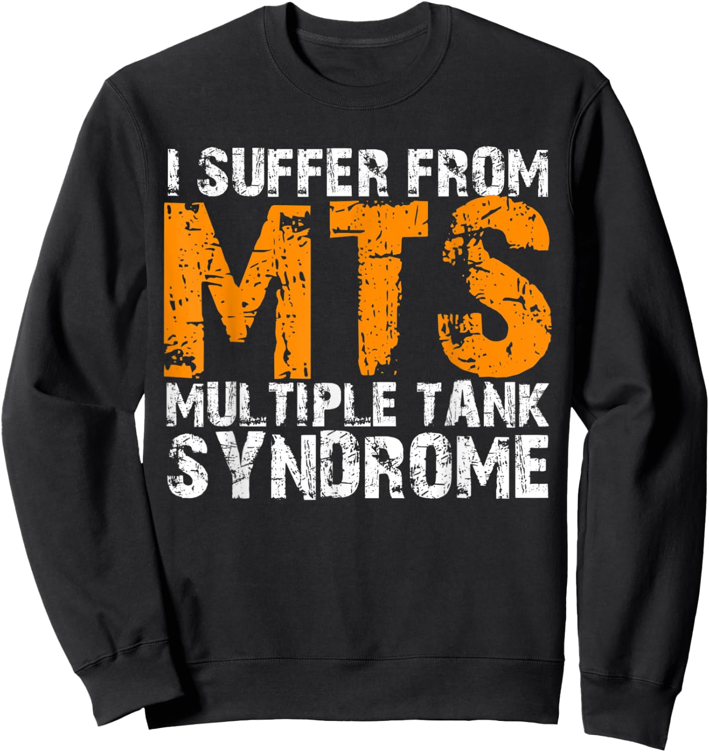 Multiple Tank Syndrome Funny Aquarium Lovers Sweatshirt - Sweatshirt | Black