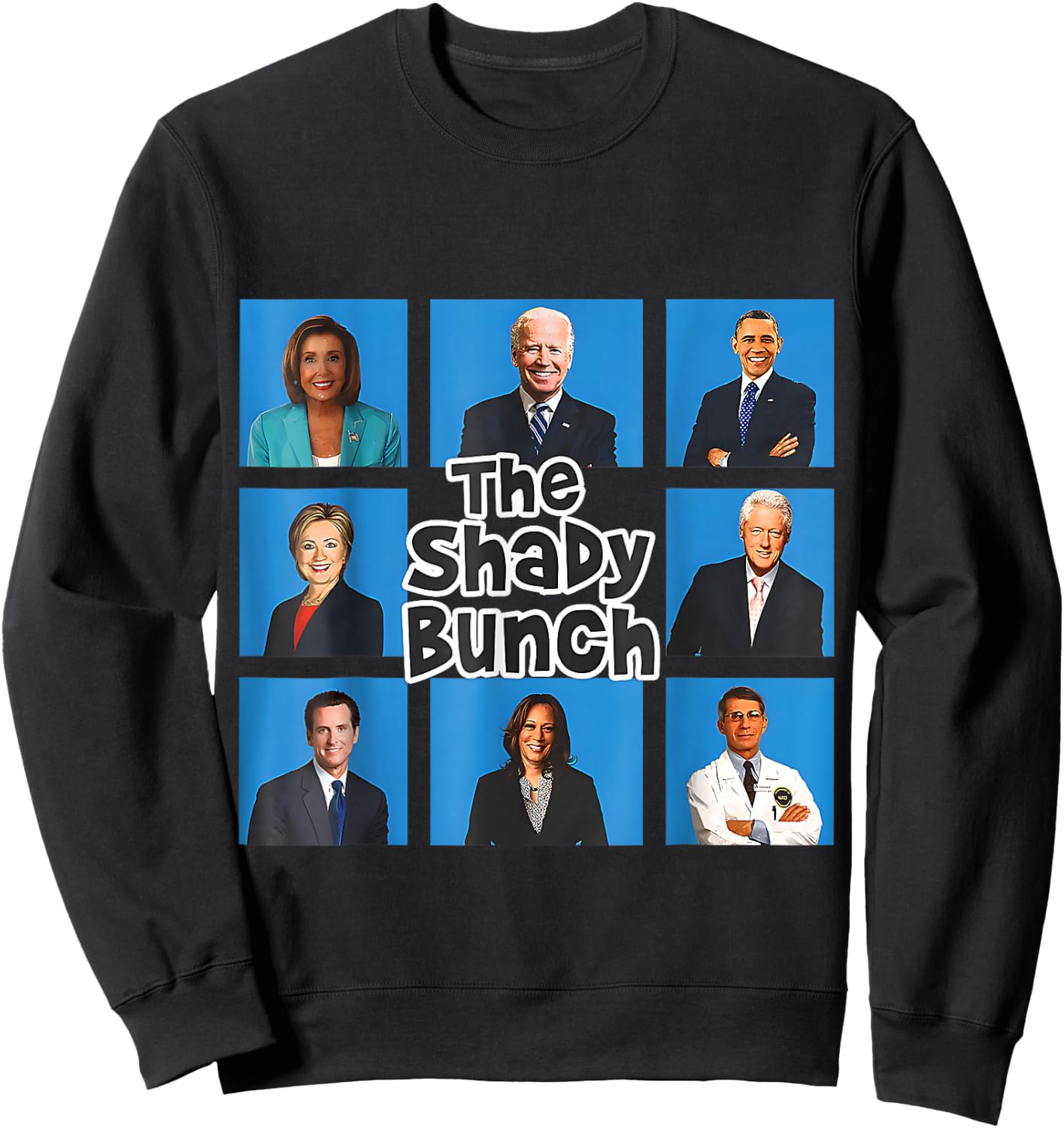 Funny The Shady Bunch 2024 Sweatshirt - Sweatshirt | Black