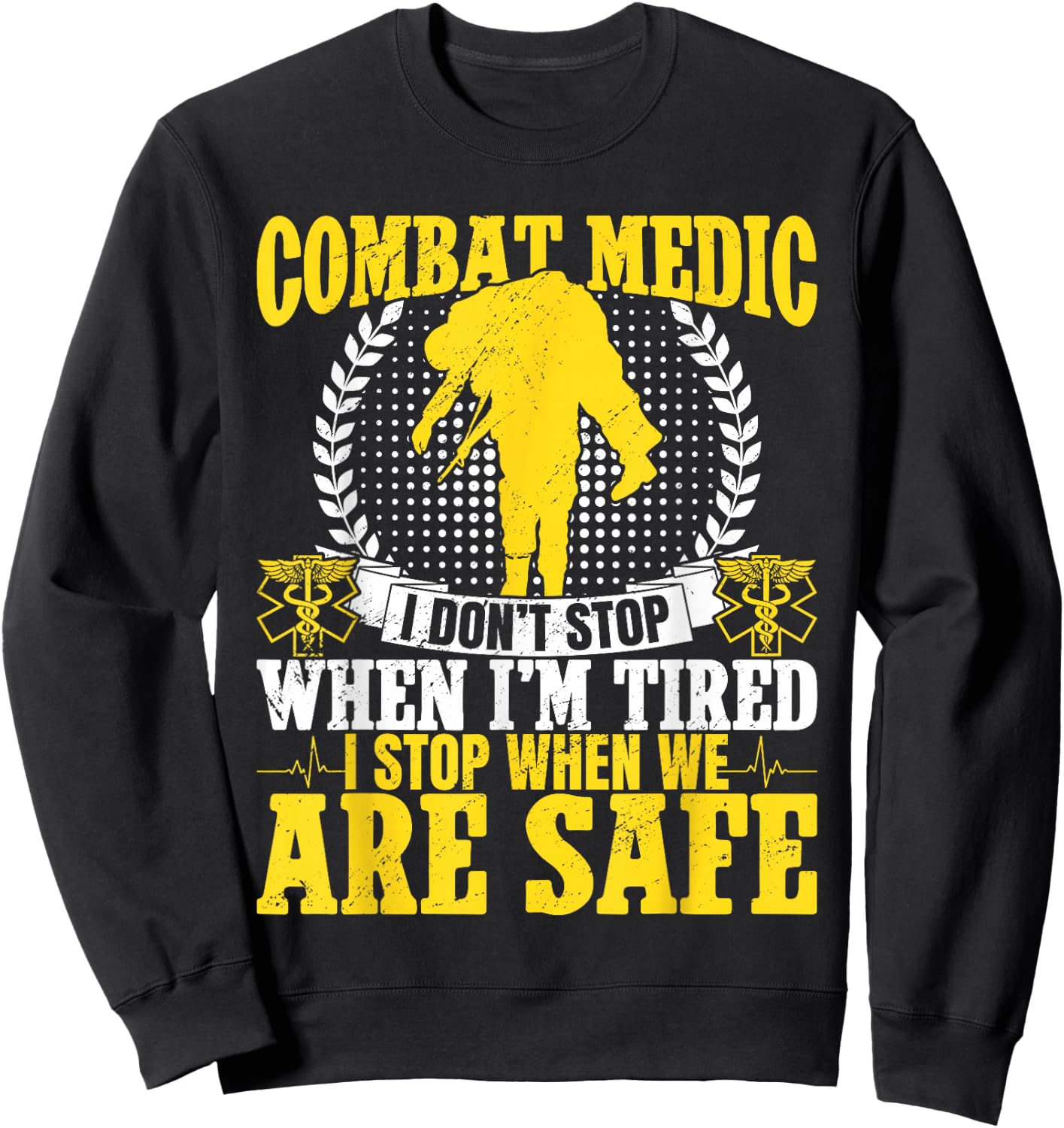 Combat medic Sweatshirt - Sweatshirt | Black