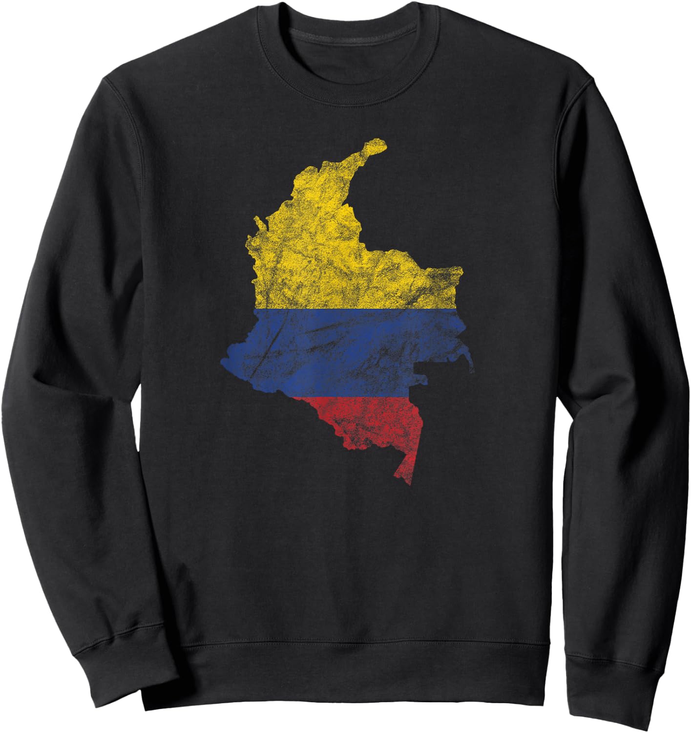 Viva Colombia Football Cafetero Soccer Football Bogota Sweatshirt - Sweatshirt | Black