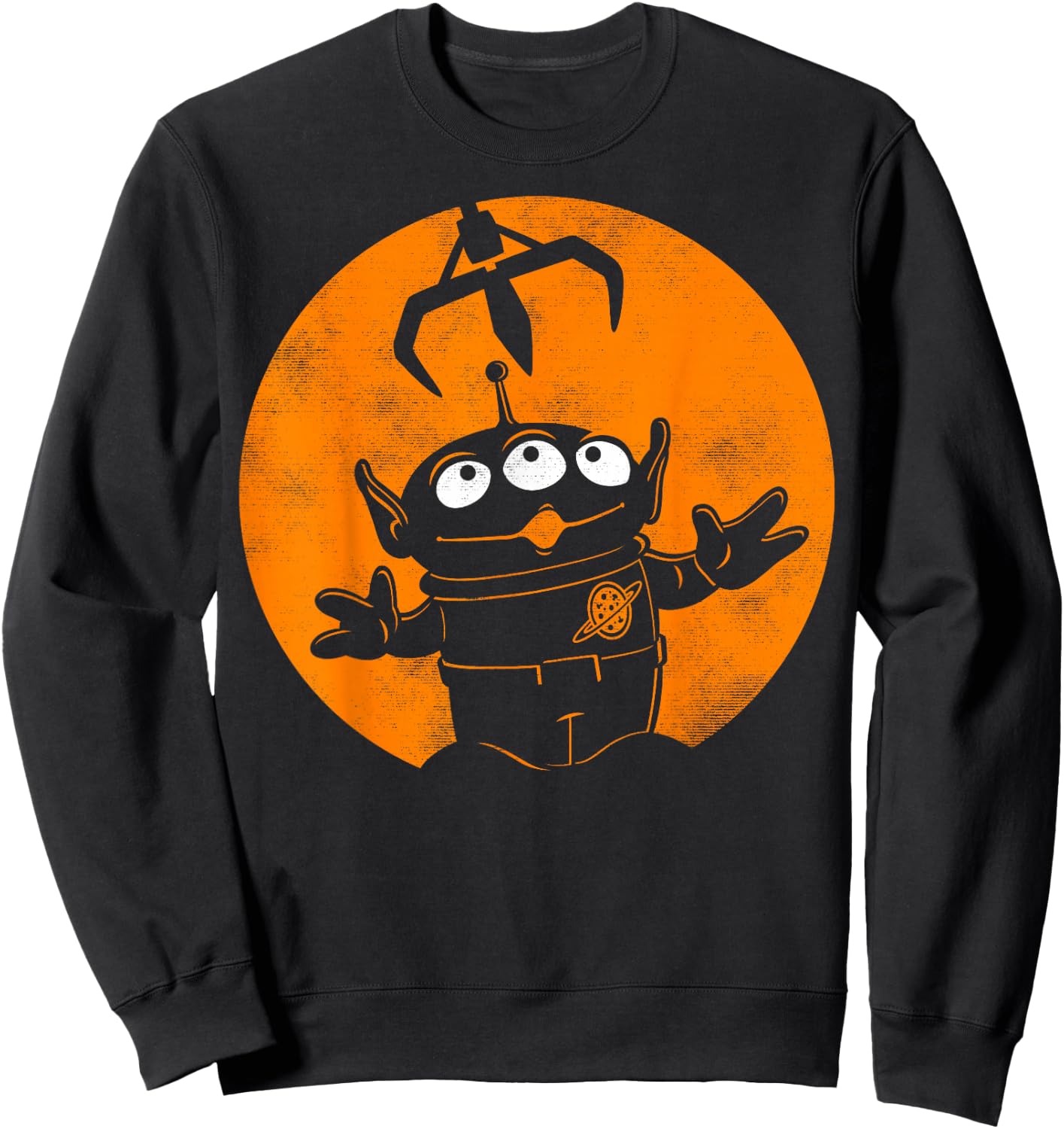 Disney Pixar Toy Story Alien Claw Close Encounter Halloween Sweatshirt - Sweatshirt | Black