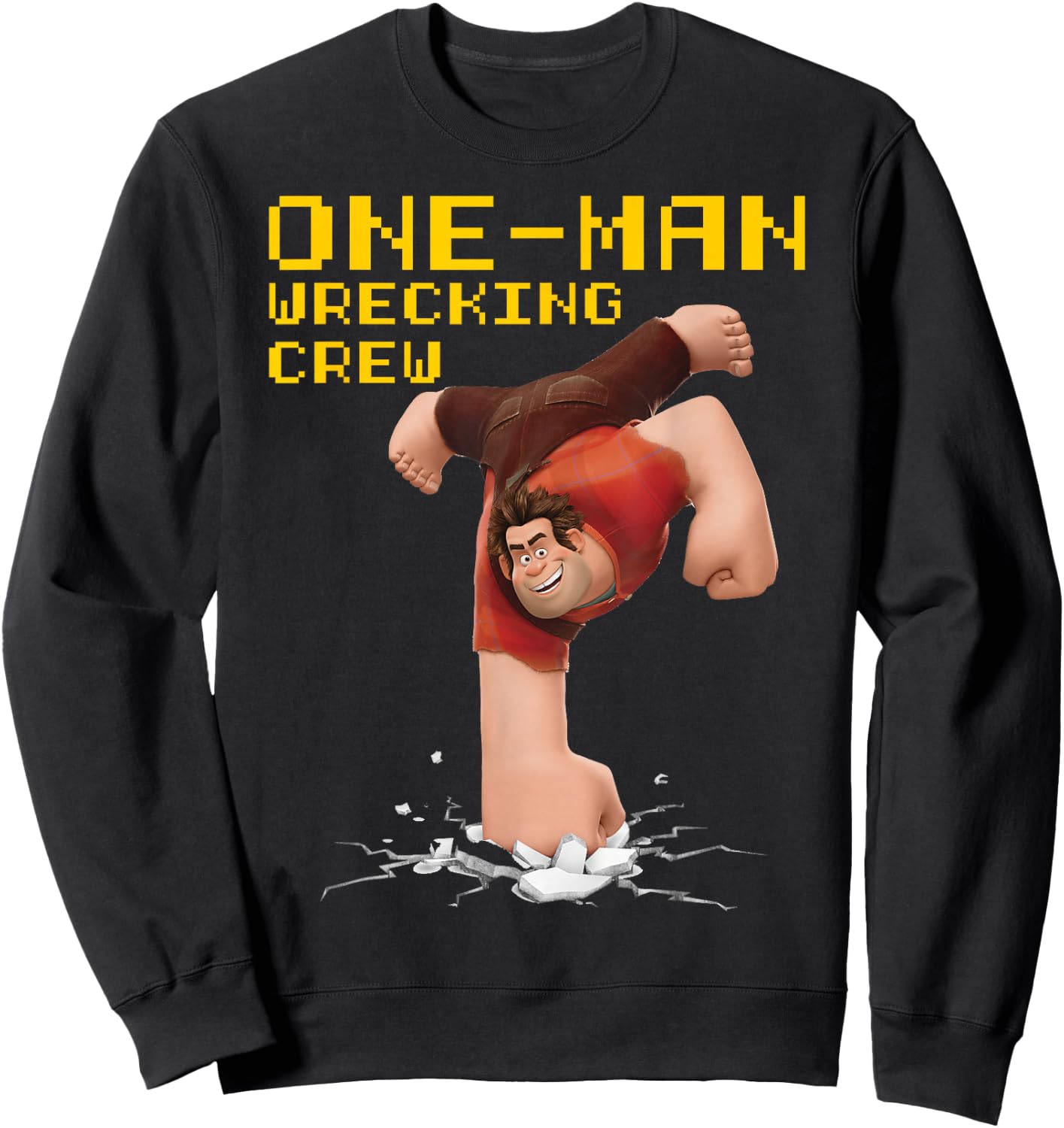 Disney Wreck It Ralph 2 Wrecking Crew Graphic Sweatshirt - Sweatshirt | Black