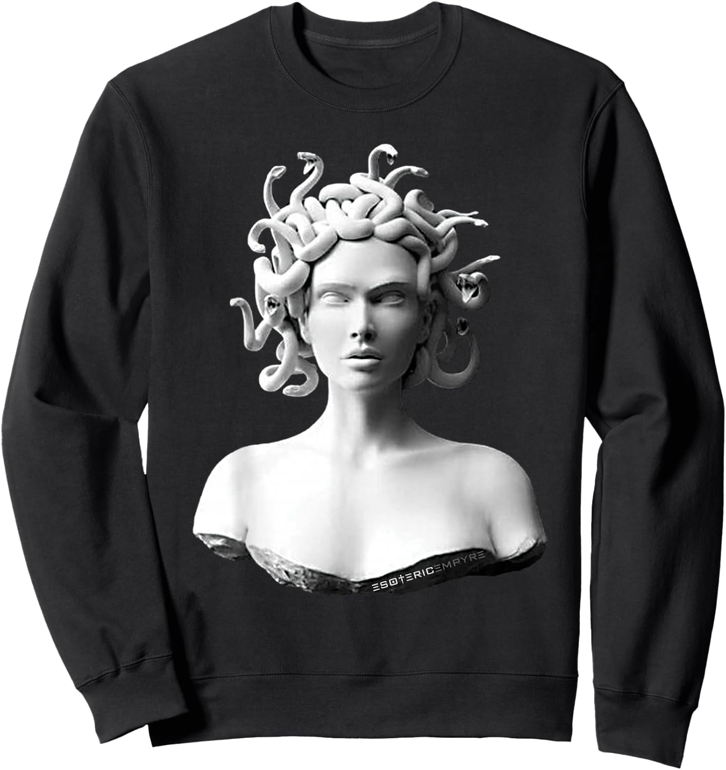 Medusa Greek Mythology Sweatshirt - Sweatshirt | Black