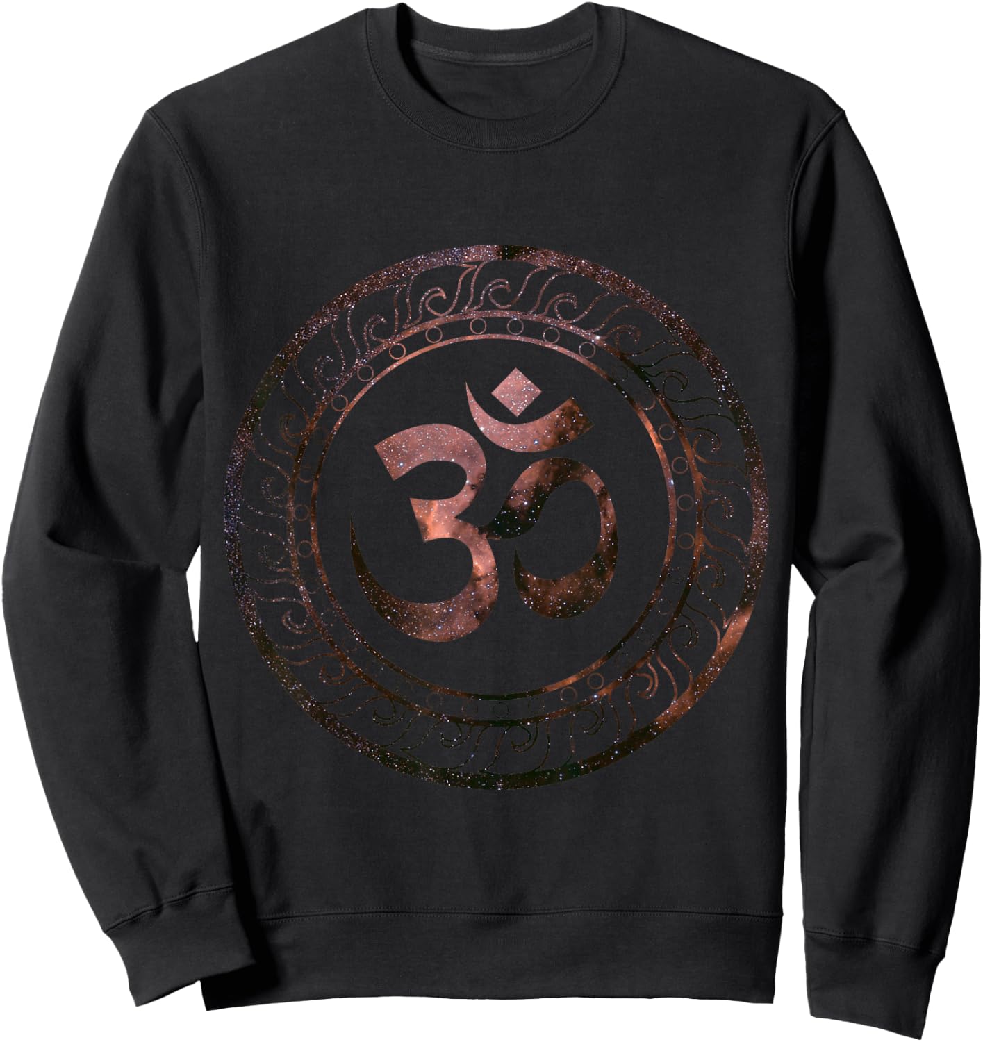 Om Ohm Aum Symbol Spiritual Yoga Gift Sweatshirt - Sweatshirt | Black