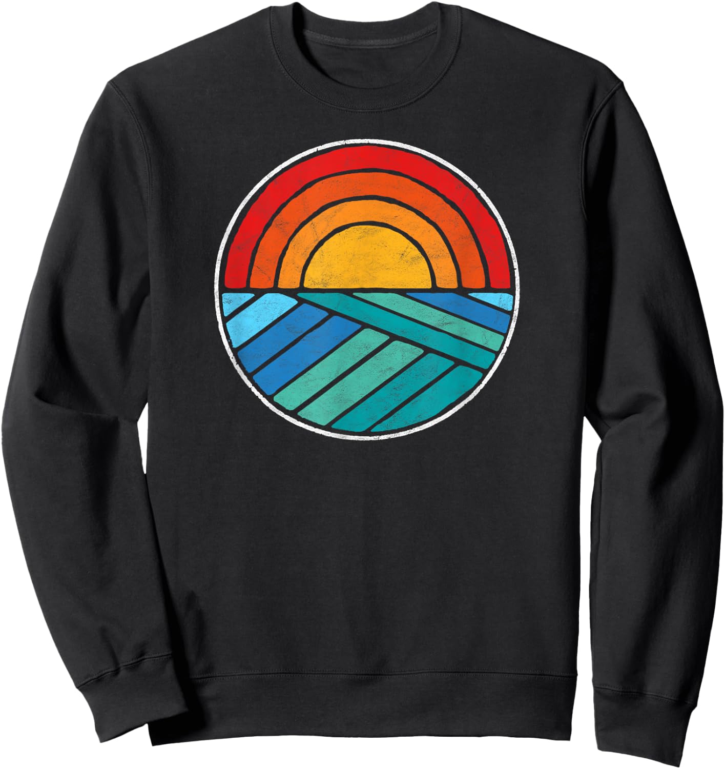 Water & Sun - Explore Nature Shirt Sweatshirt - Sweatshirt | Black
