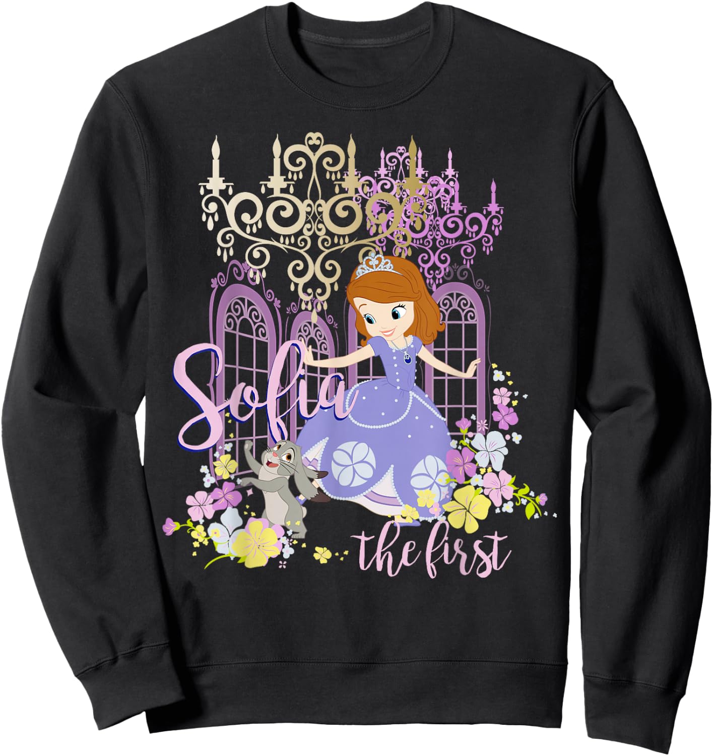 Disney - Sofia the First Sweatshirt - Sweatshirt | Black